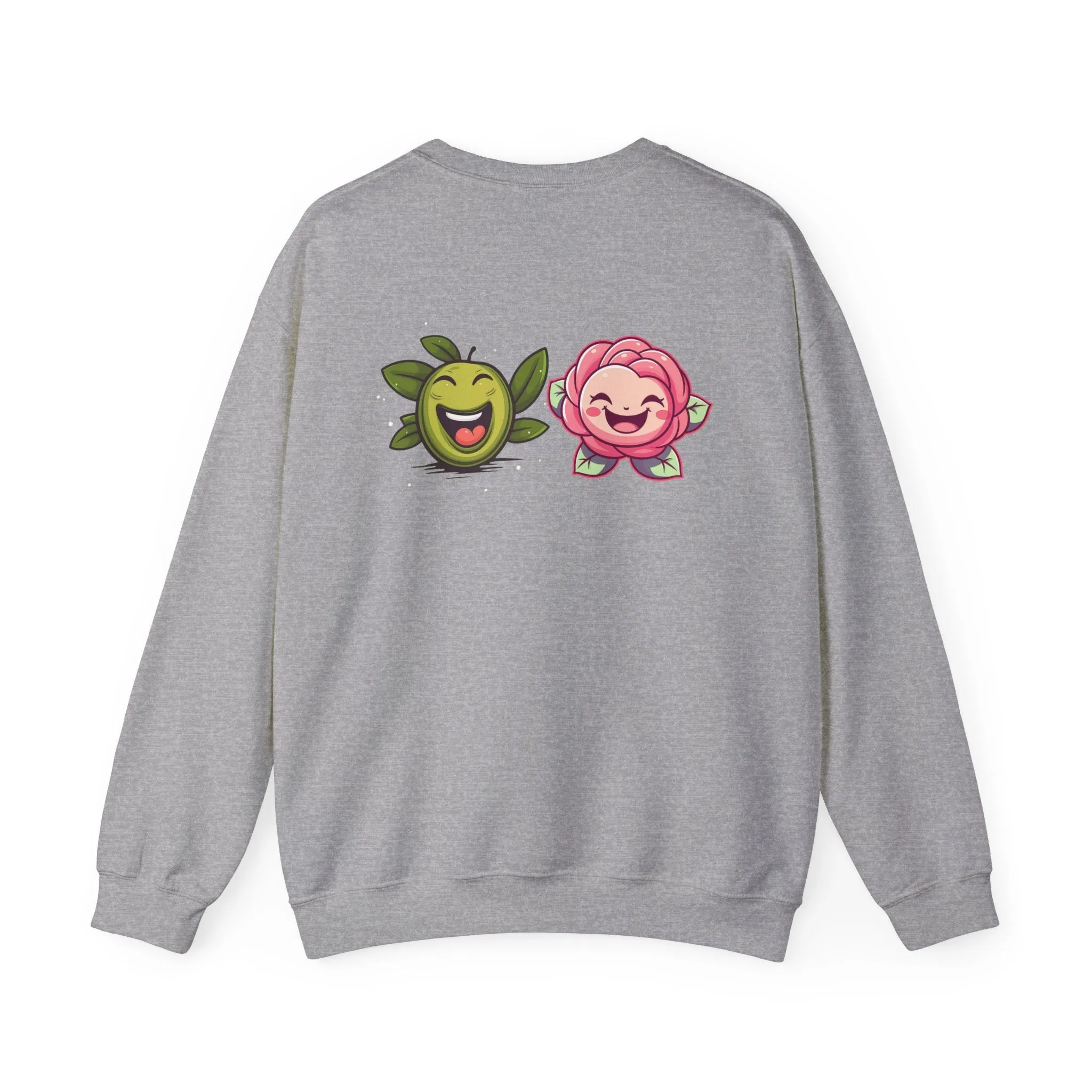 Olives and roses  / waterless beauty / olive tree / Unisex Heavy Blend™ Crewneck Sweatshirt
