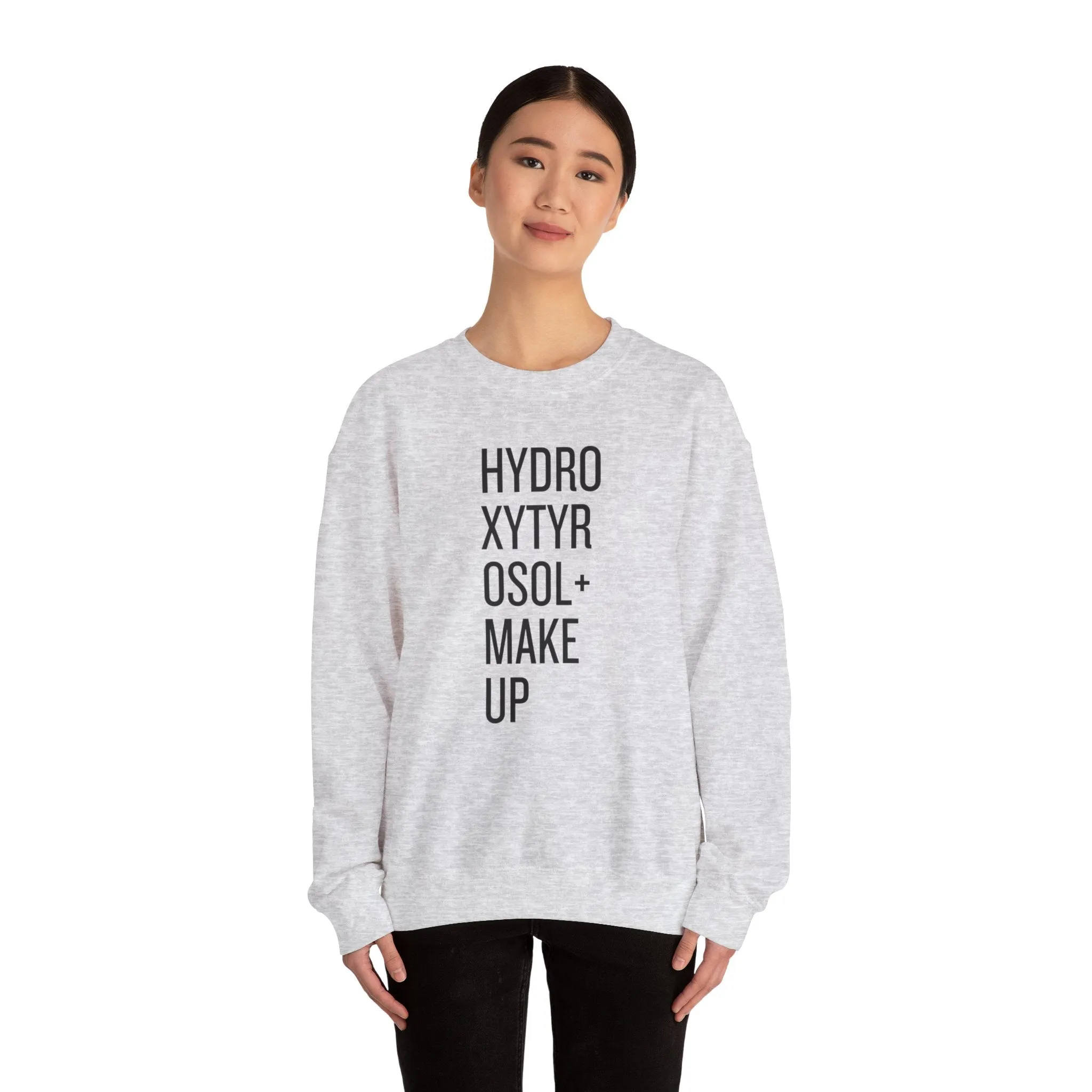 Olives and roses  / waterless beauty / olive tree / Unisex Heavy Blend™ Crewneck Sweatshirt
