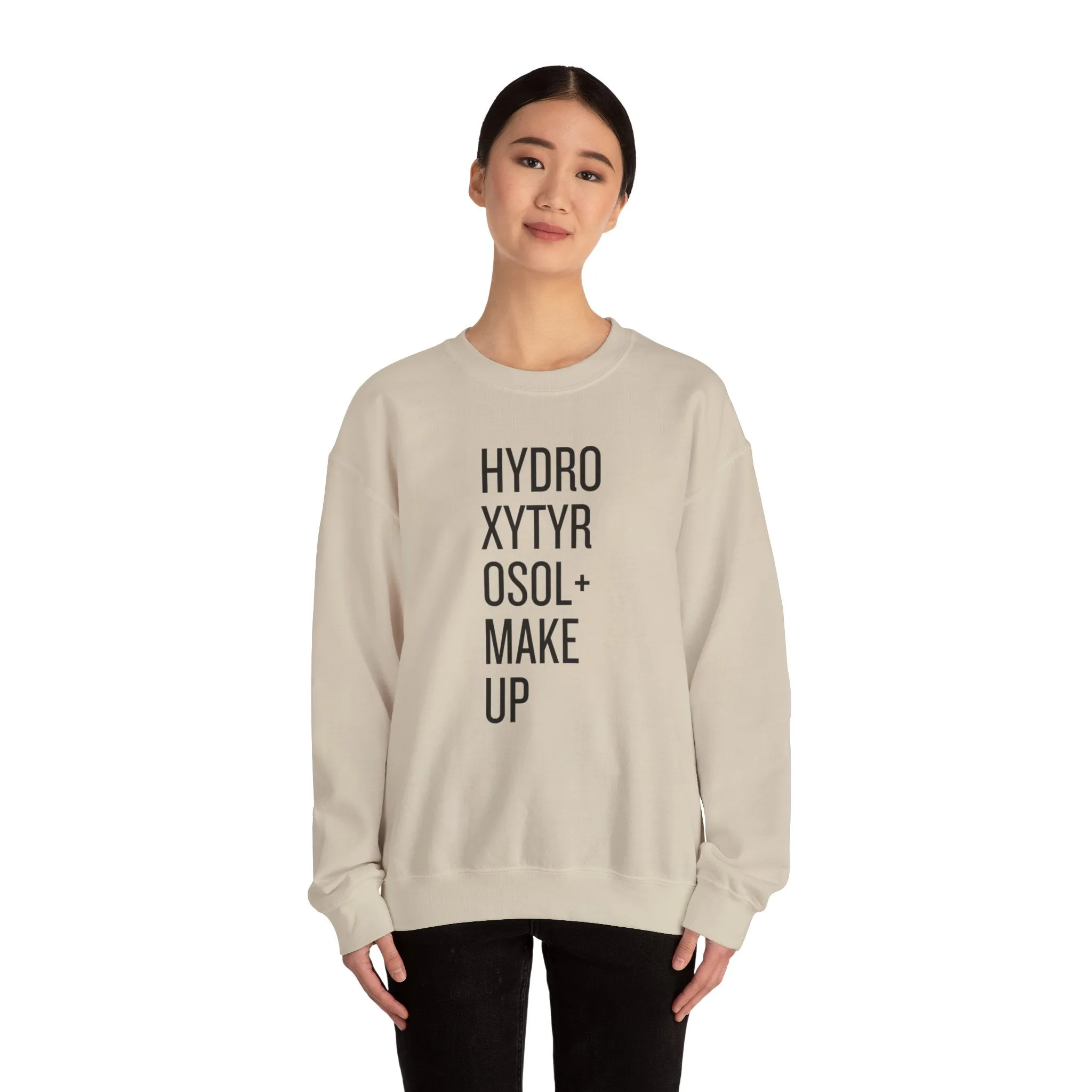 Olives and roses  / waterless beauty / olive tree / Unisex Heavy Blend™ Crewneck Sweatshirt