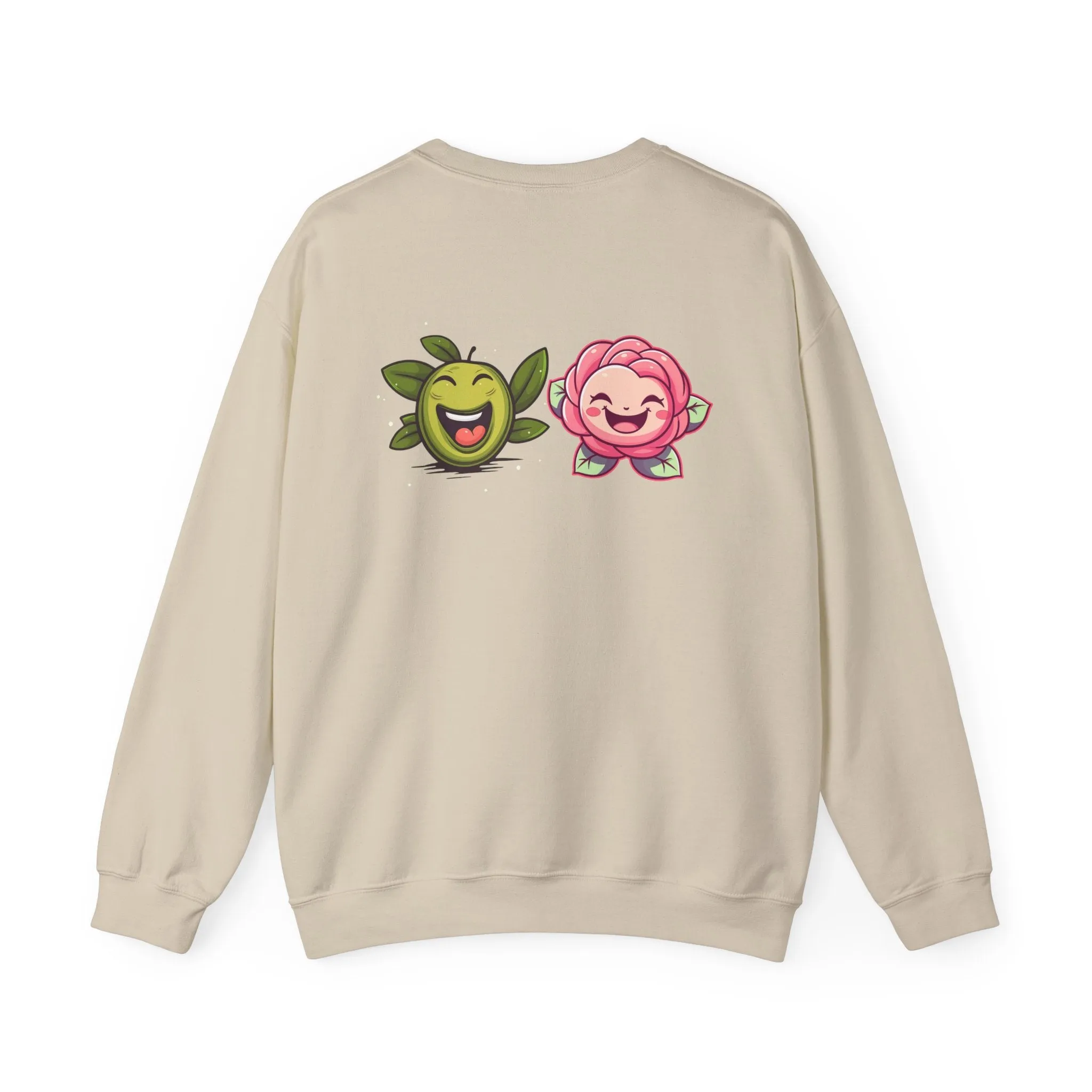 Olives and roses  / waterless beauty / olive tree / Unisex Heavy Blend™ Crewneck Sweatshirt