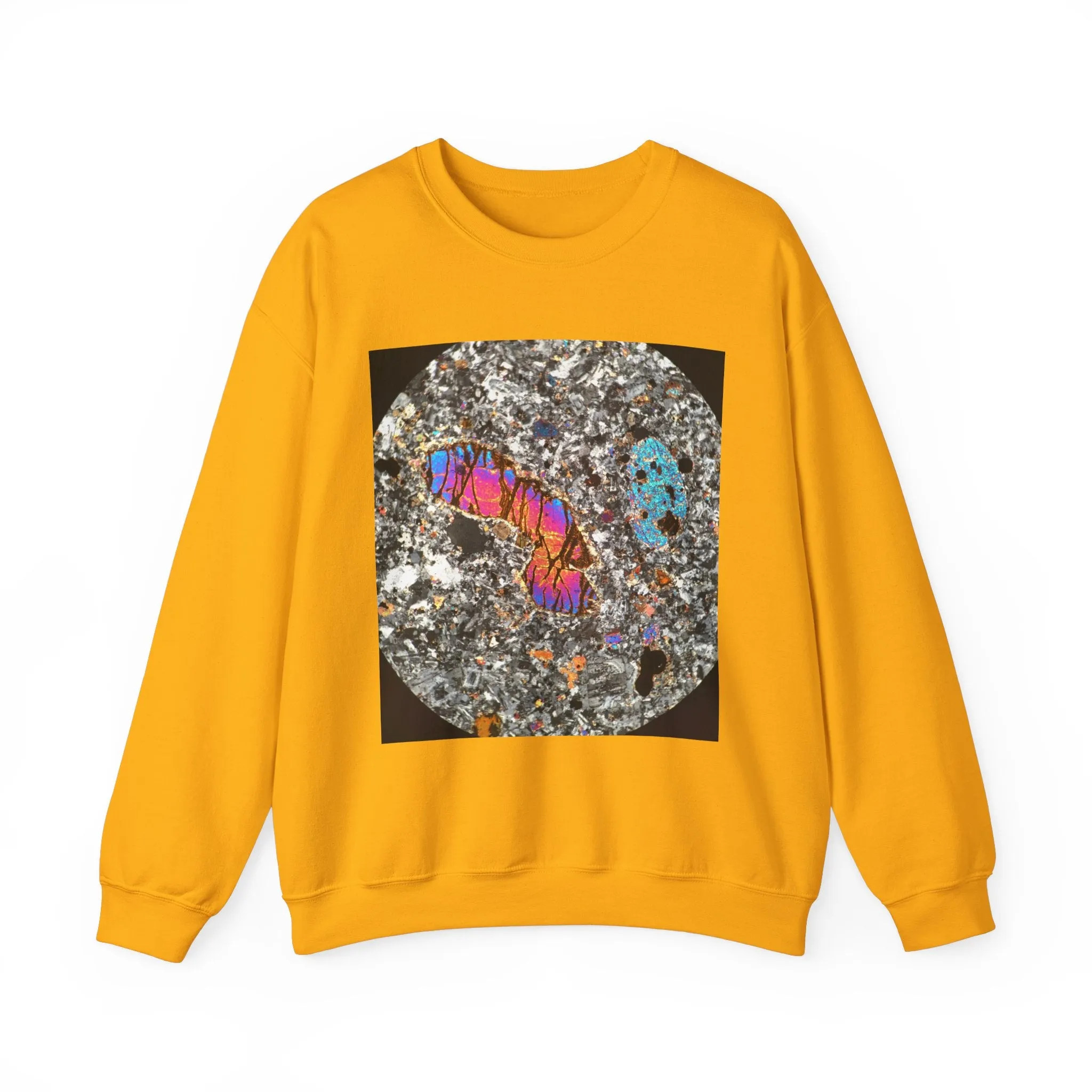 Olivine surrounded by Plagioclase - Heavy Blend™ Crewneck Sweatshirt