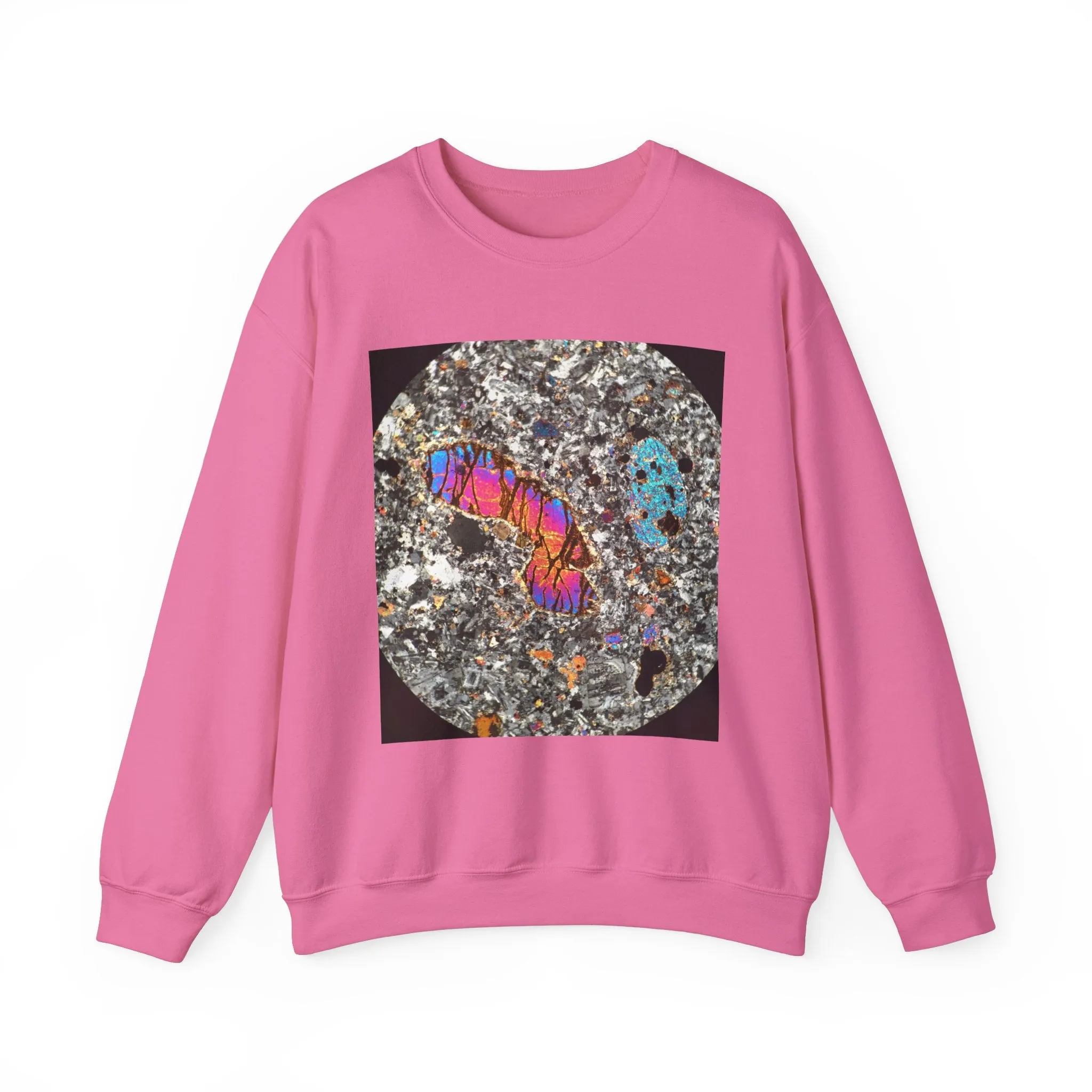 Olivine surrounded by Plagioclase - Heavy Blend™ Crewneck Sweatshirt