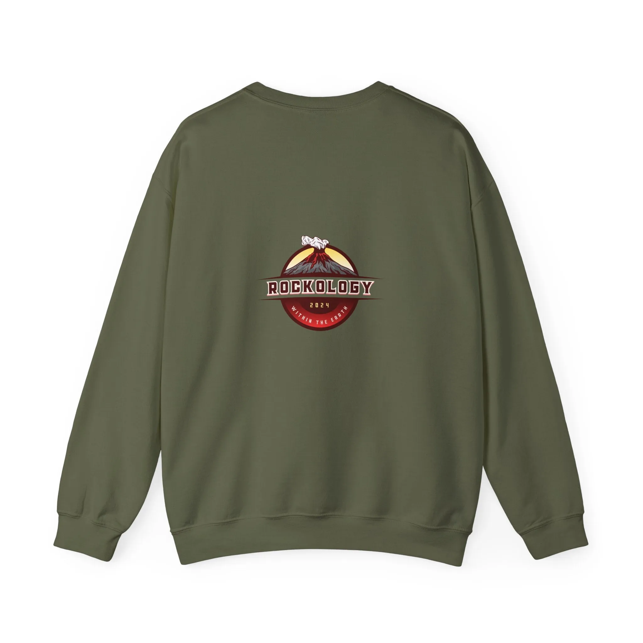 Olivine surrounded by Plagioclase - Heavy Blend™ Crewneck Sweatshirt