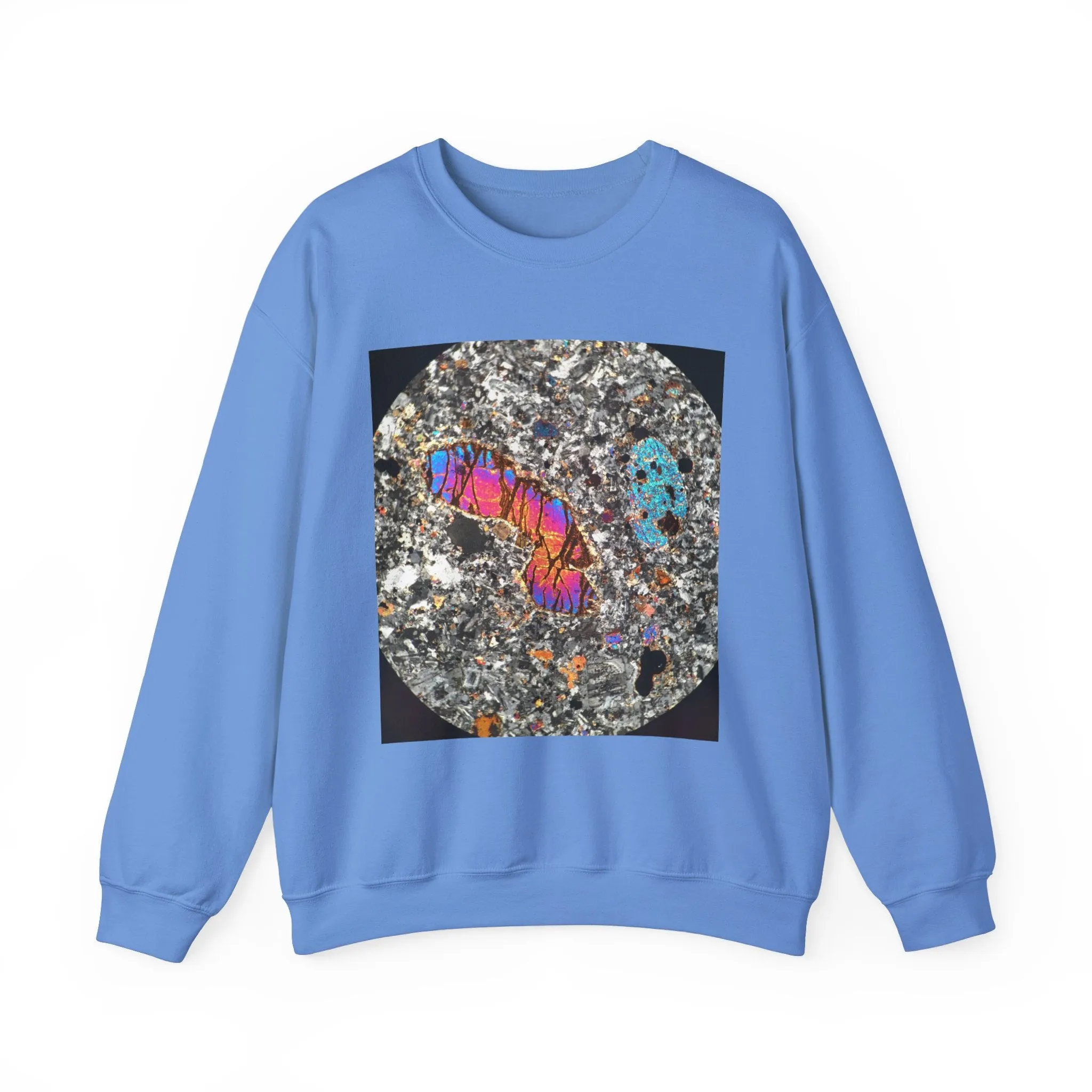 Olivine surrounded by Plagioclase - Heavy Blend™ Crewneck Sweatshirt
