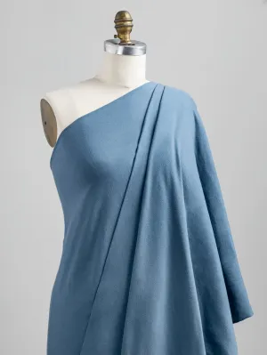 Organic Cotton Washed Jersey Knit - Steel Blue - Swatch
