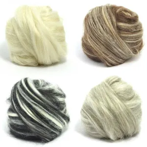 Paradise Fibers Alpaca/Tussah Silk Tops - 1oz