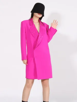 Patcwork Diamonds Slimming Blazers
