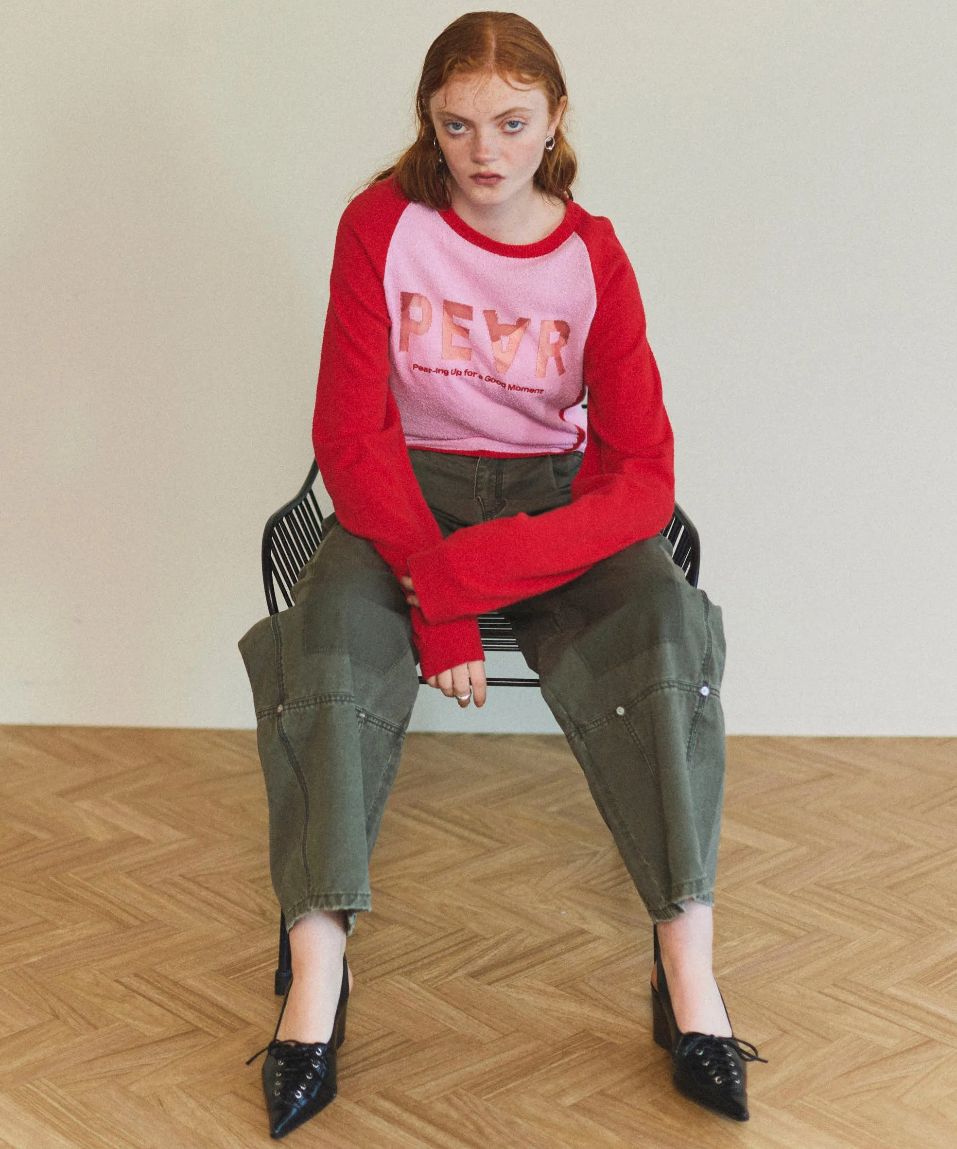 PEAR Logo Knit Tops