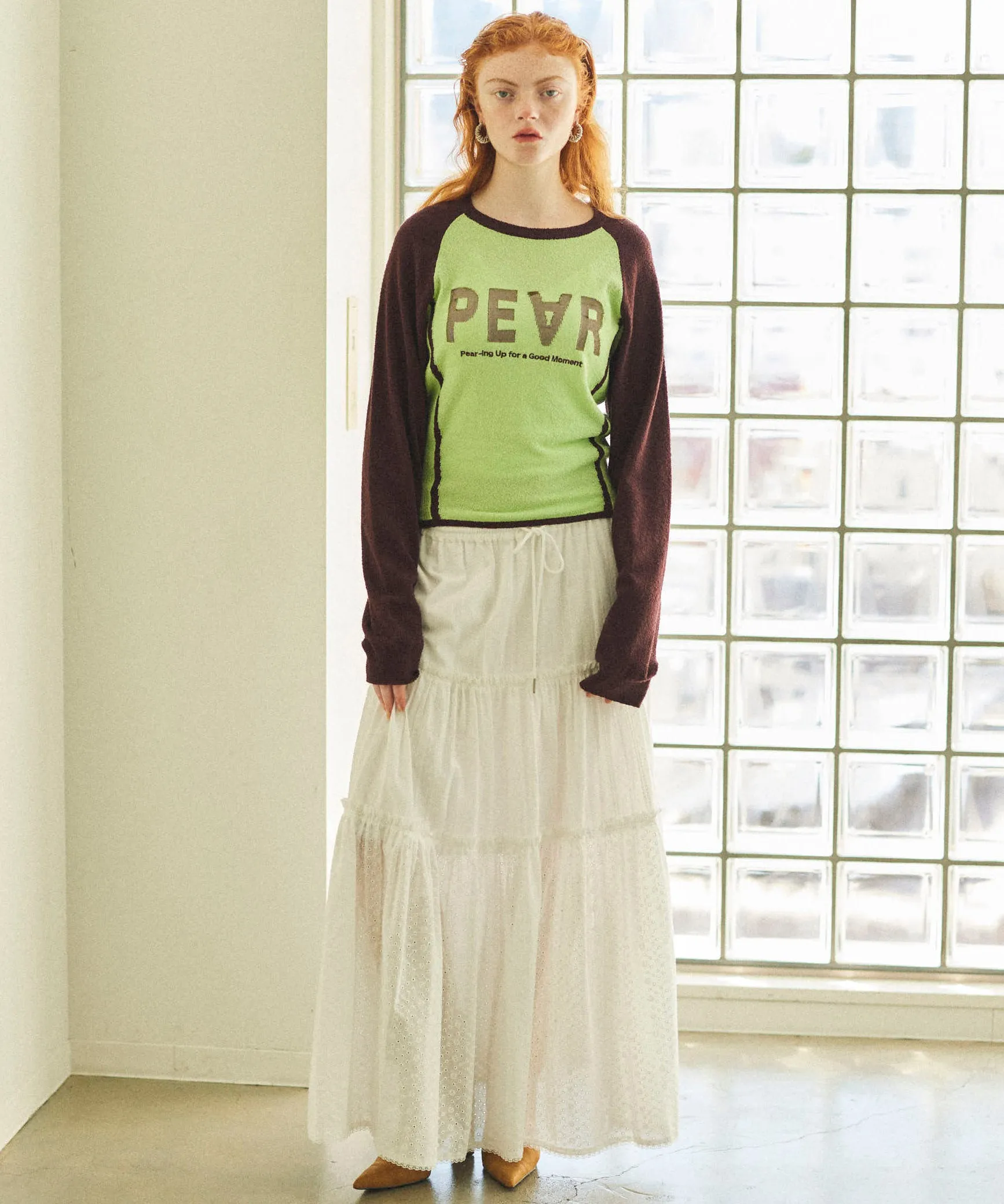 PEAR Logo Knit Tops
