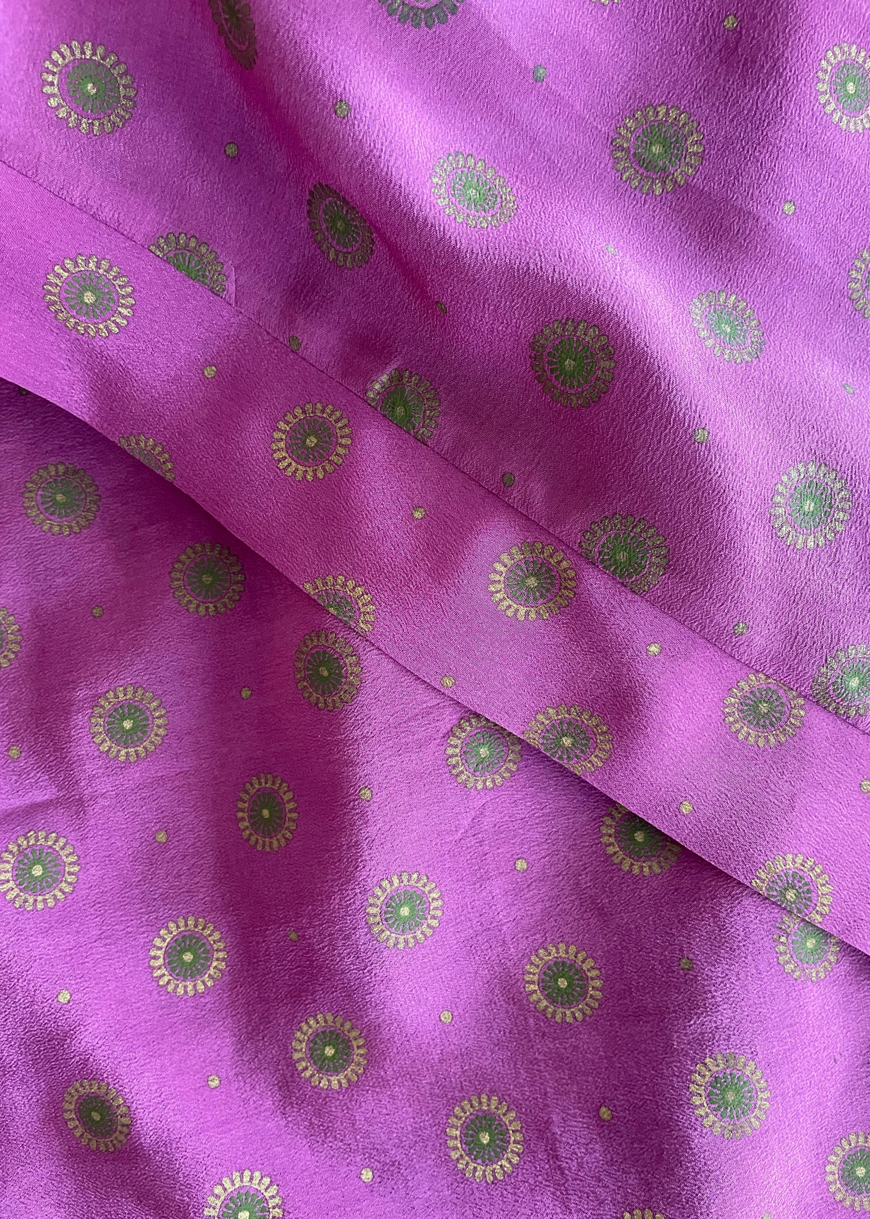 Pilea Silk Wrap Kimono Top ~ Orchid