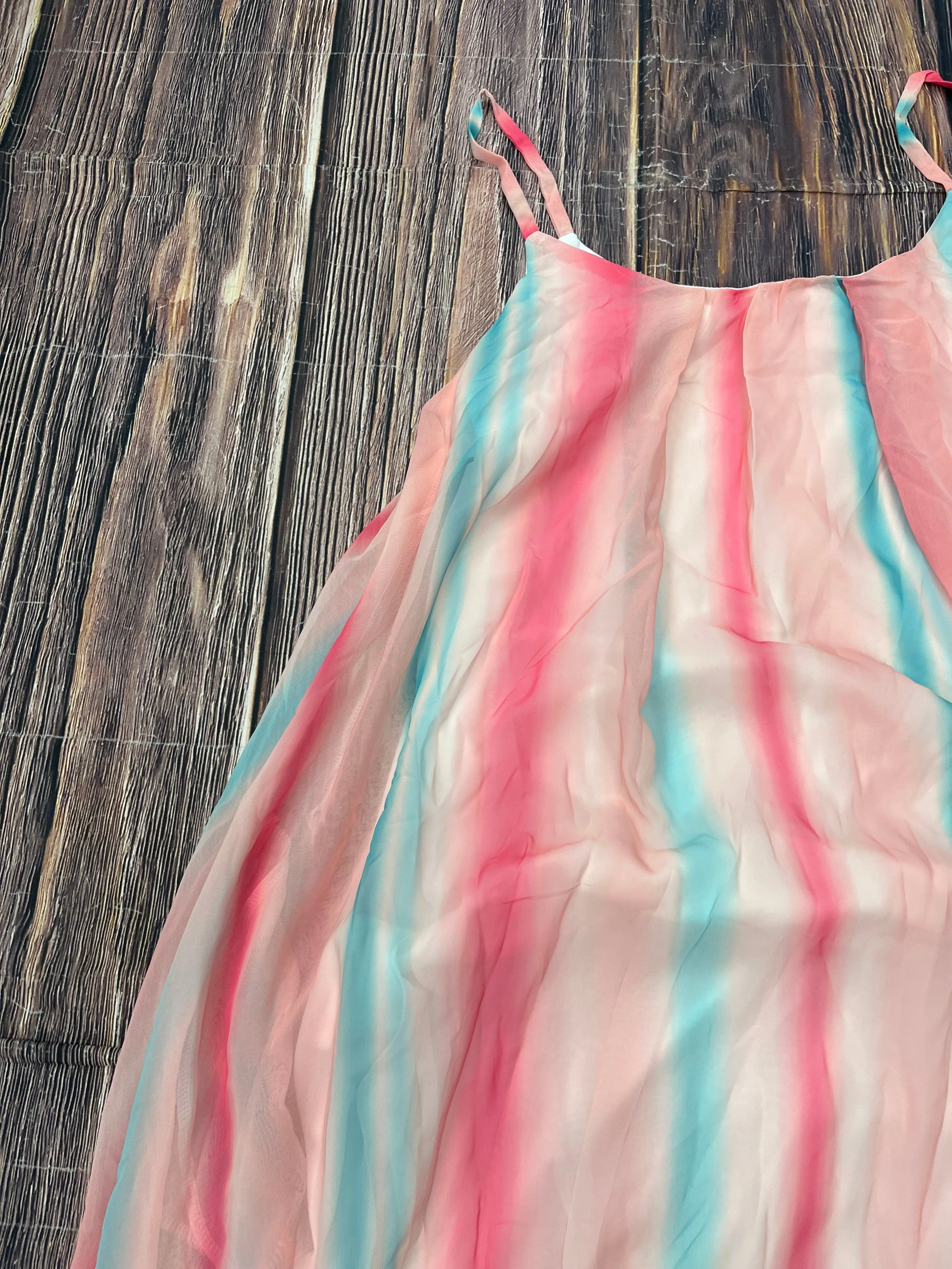 Pink Dress Casual Maxi Pink Lily, Size M