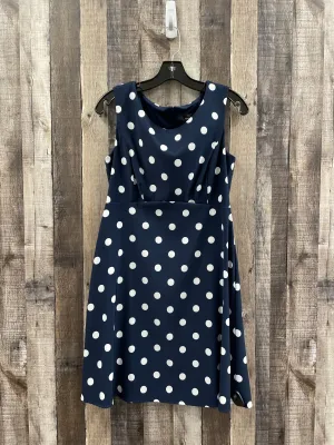 Polkadot Pattern Dress Casual Short Connected Apparel, Size Petite  M