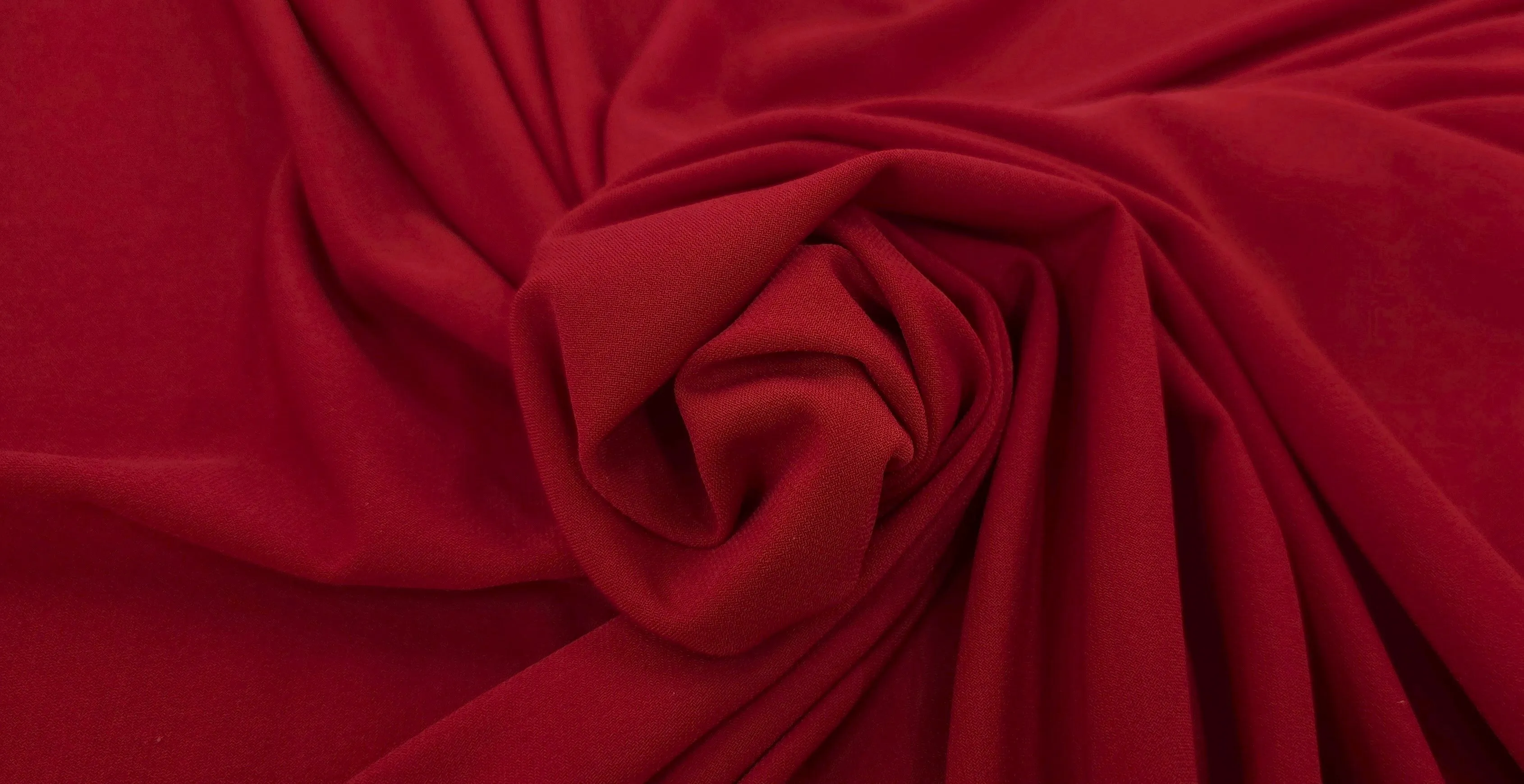 Polyester Knit Red