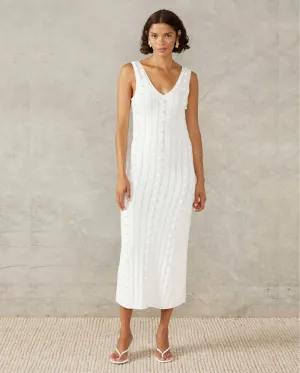 Pom Pom Knit Dress
