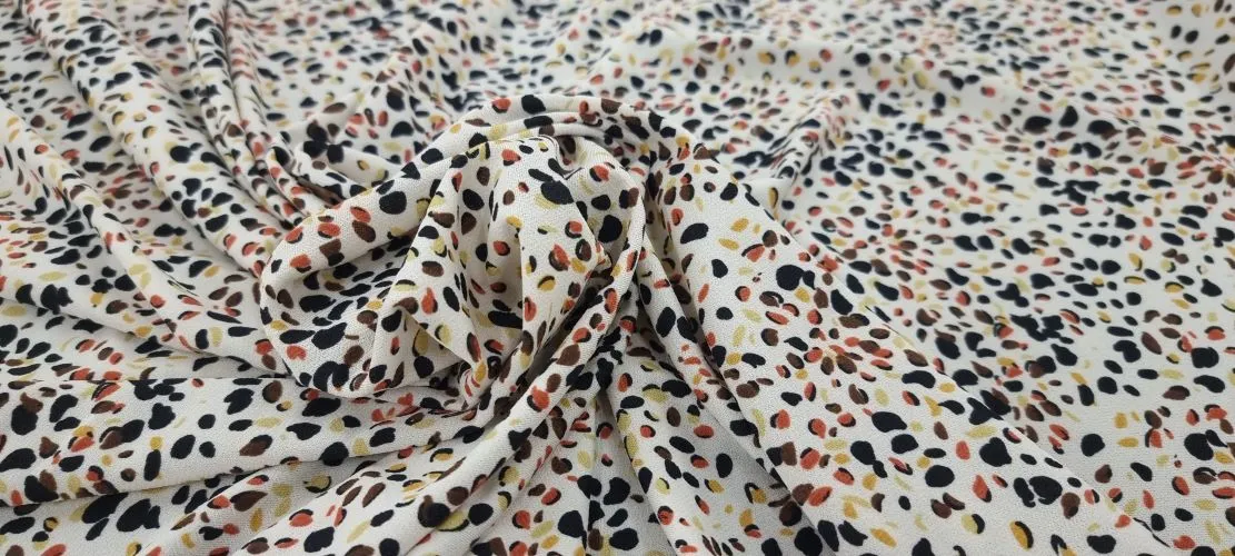 Printed Knit Autumn Spots