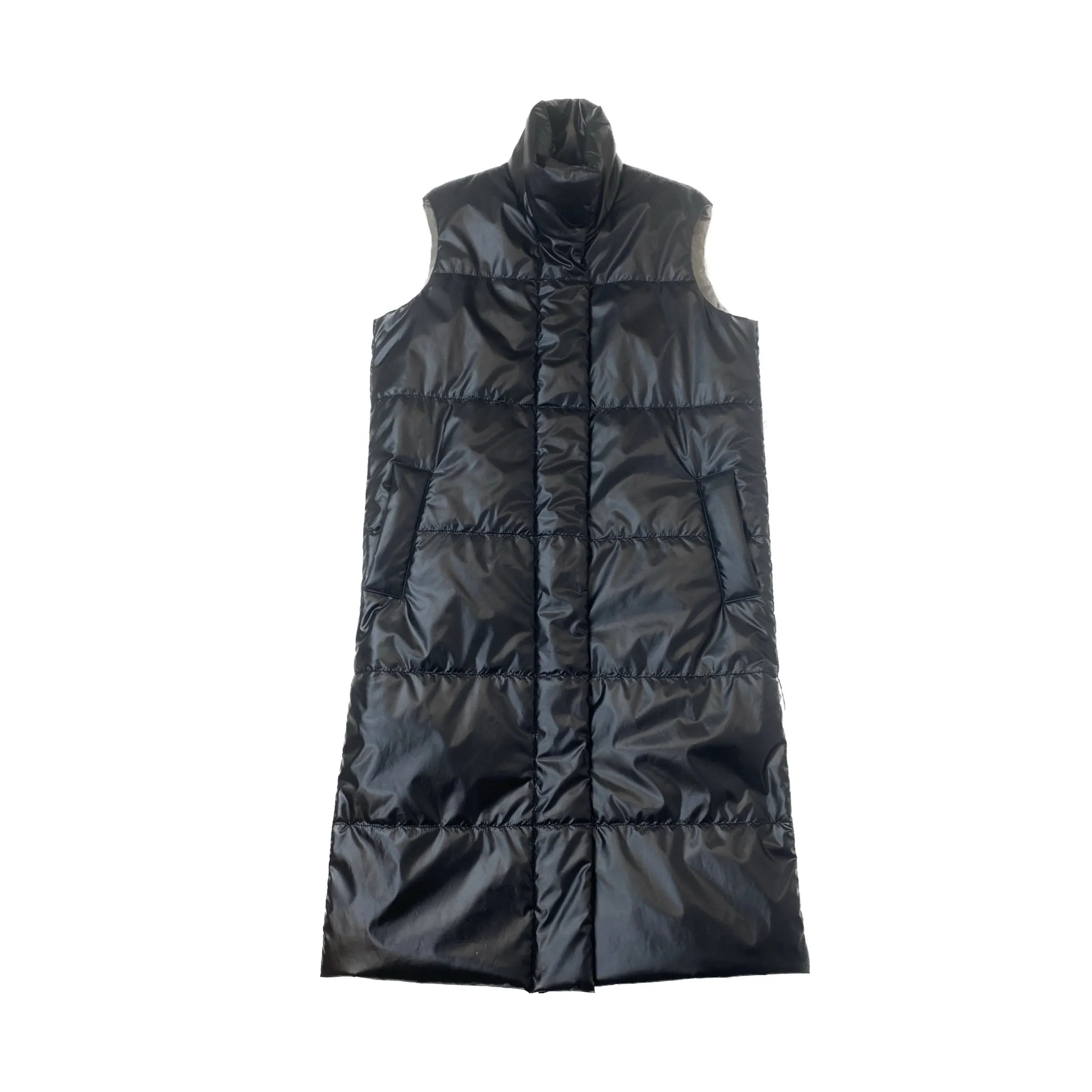 PUFFER VEST, LONG