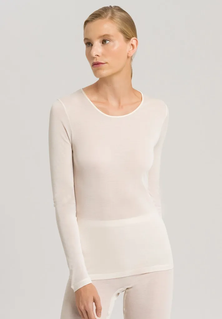 Pure Silk - Long-Sleeved Top