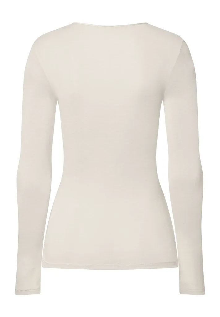 Pure Silk - Long-Sleeved Top