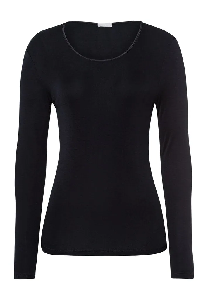 Pure Silk - Long-Sleeved Top