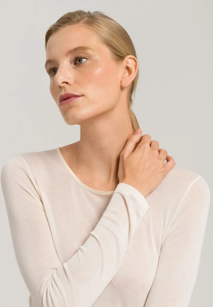 Pure Silk - Long-Sleeved Top