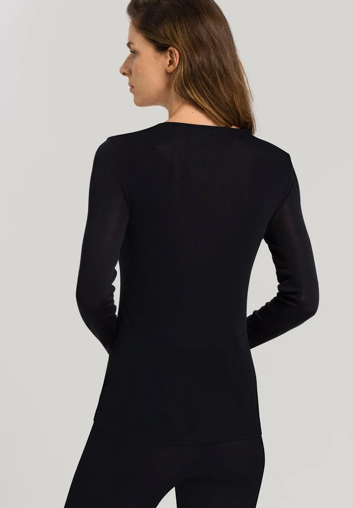 Pure Silk - Long-Sleeved Top