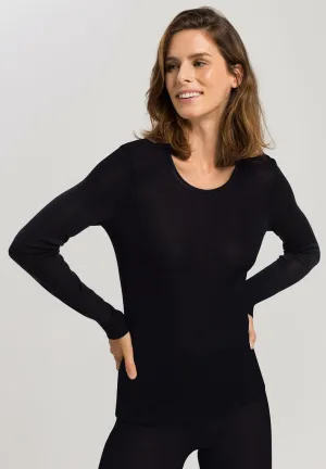 Pure Silk - Long-Sleeved Top