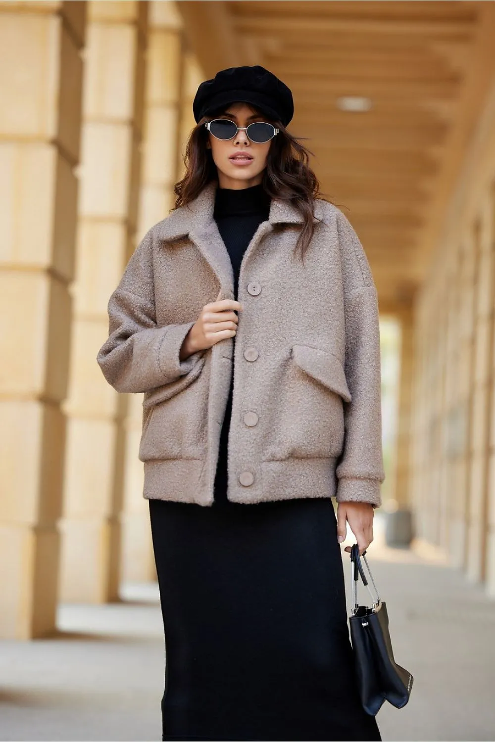 Quilted Sheepskin Classic Jacket