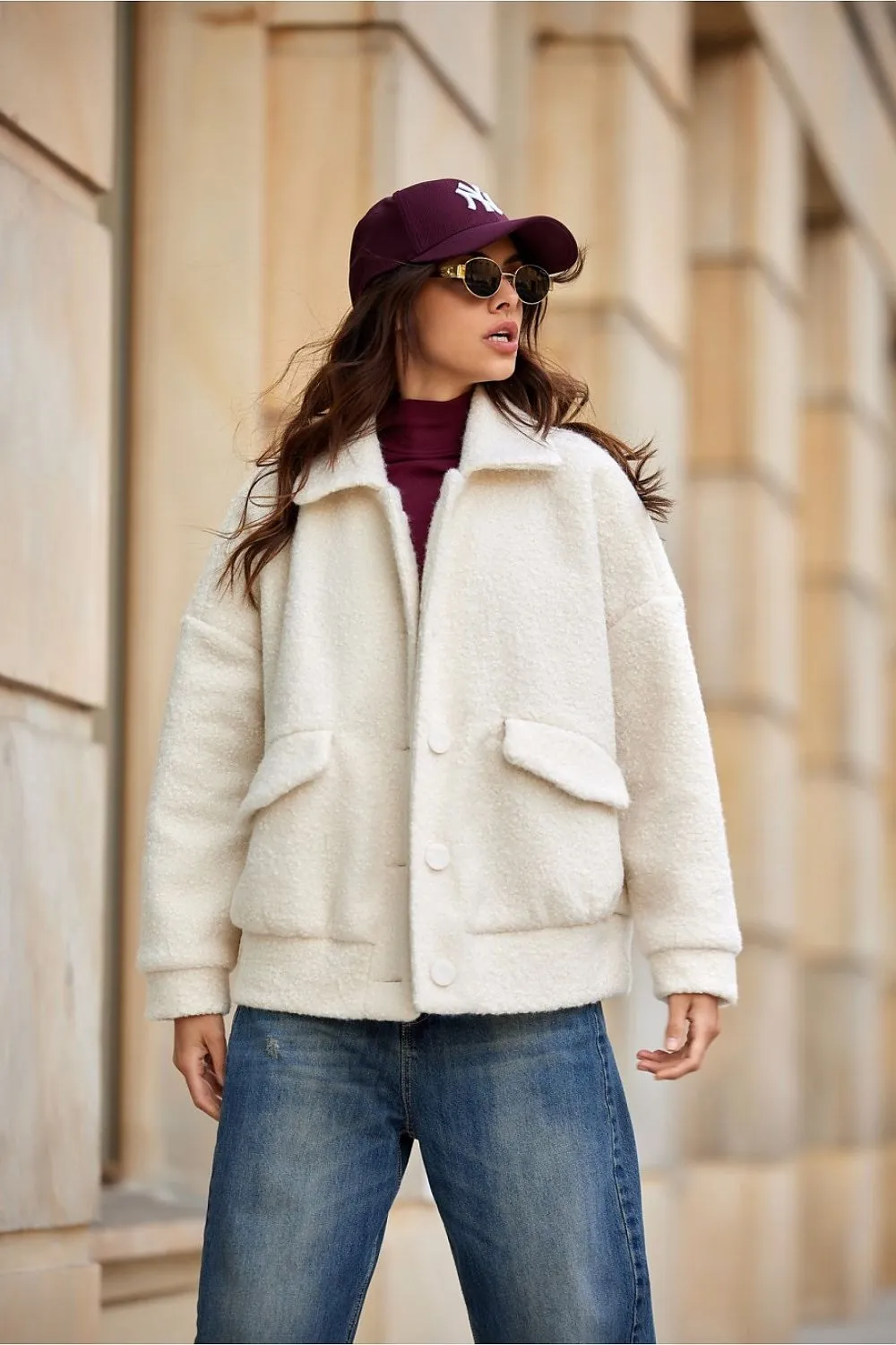 Quilted Sheepskin Classic Jacket