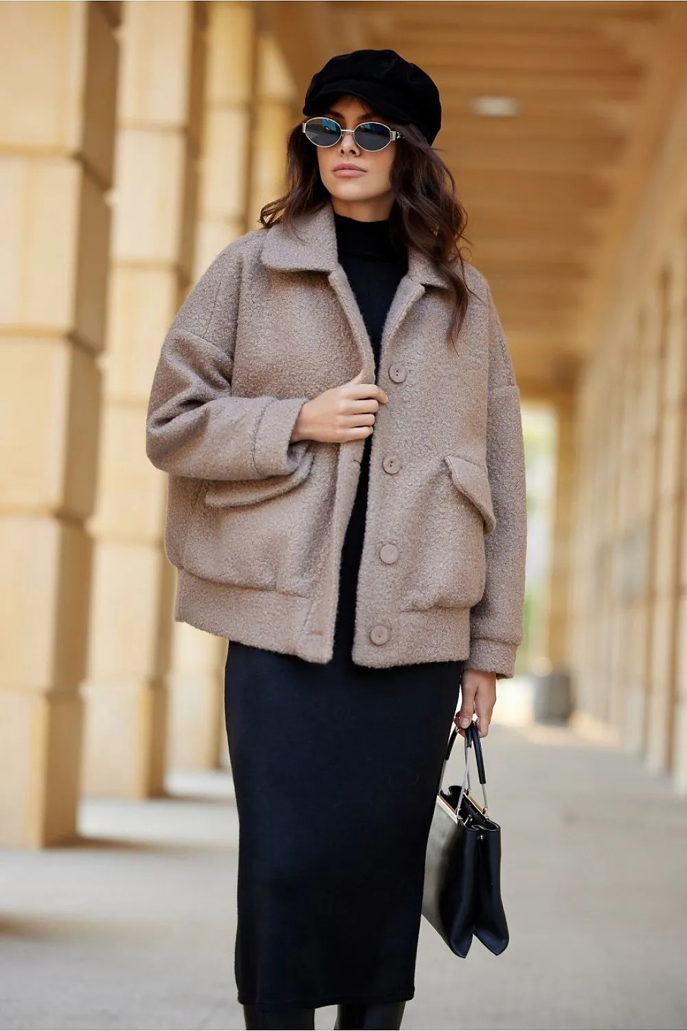 Quilted Sheepskin Classic Jacket