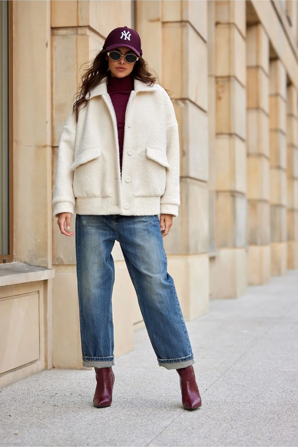 Quilted Sheepskin Classic Jacket