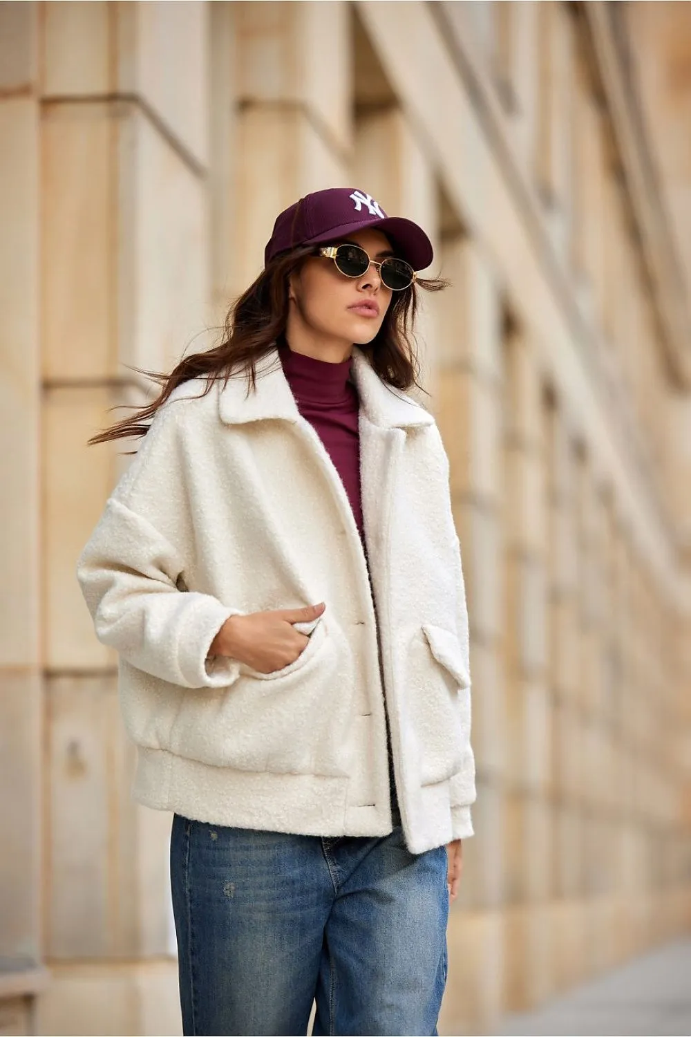 Quilted Sheepskin Classic Jacket