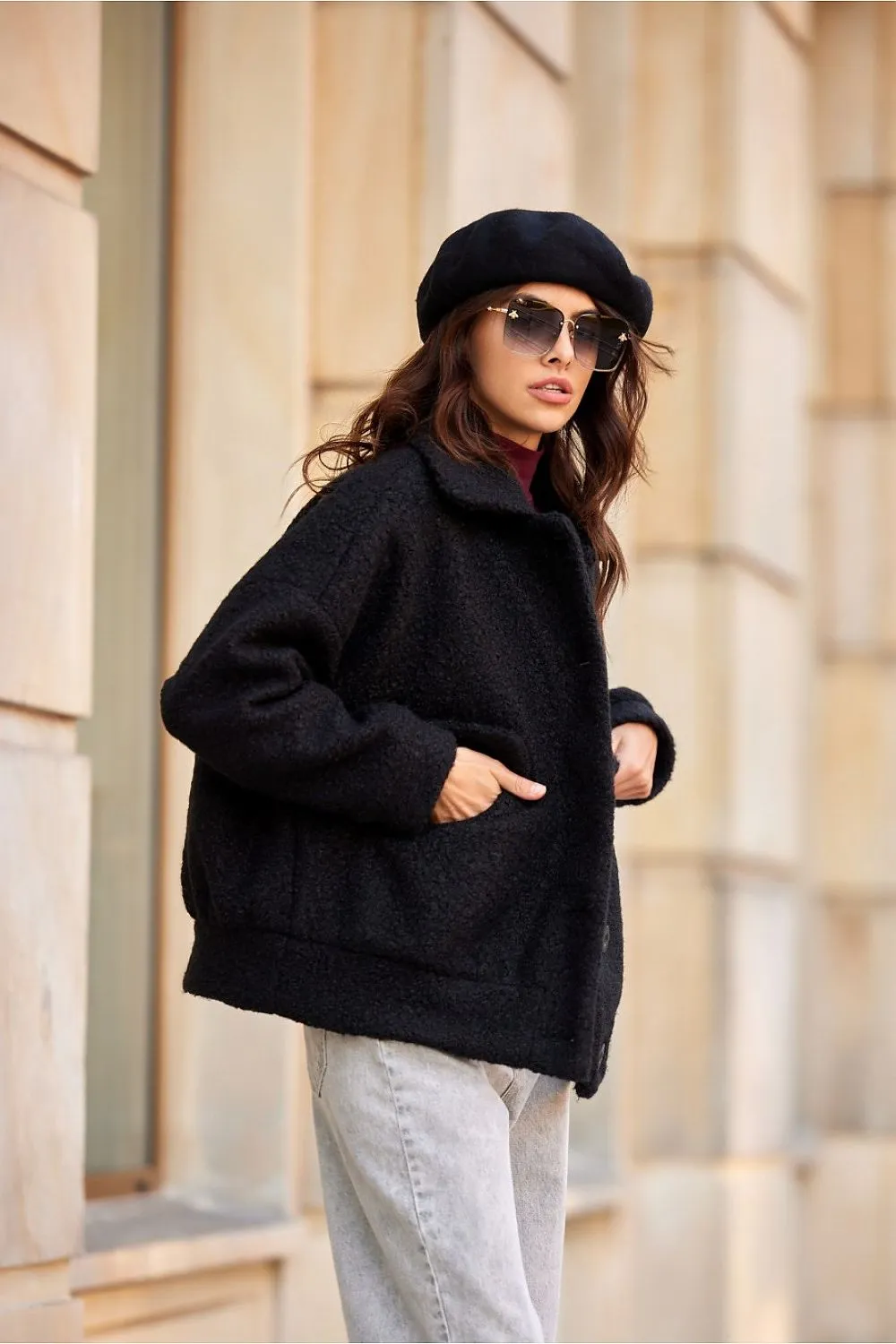 Quilted Sheepskin Classic Jacket