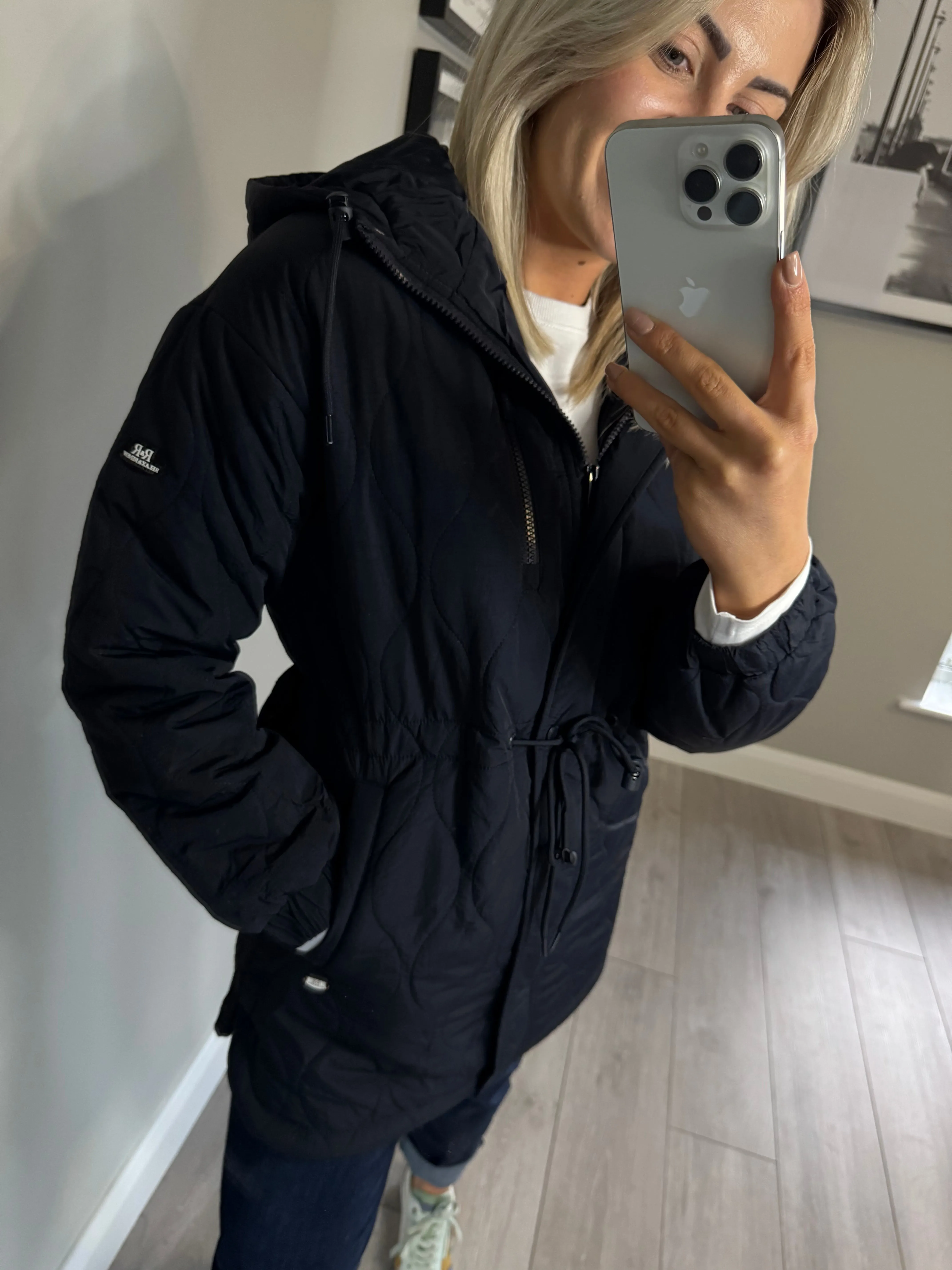 Relax & Renew Emilia Navy Jacket