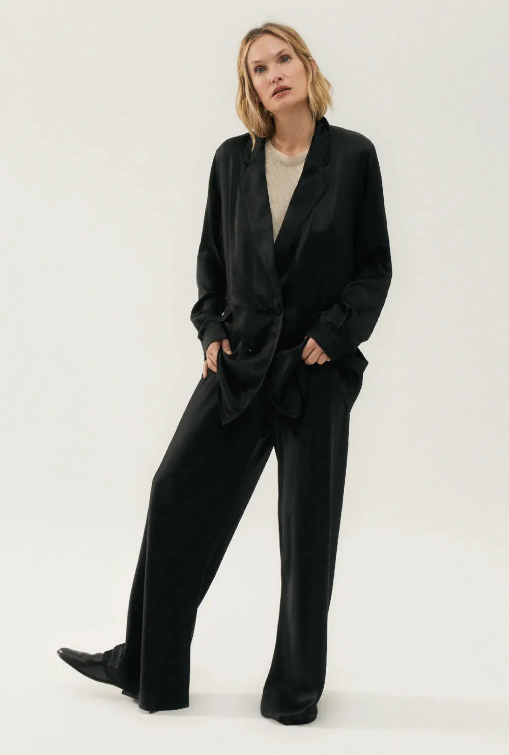 Relaxed Blazer - Black