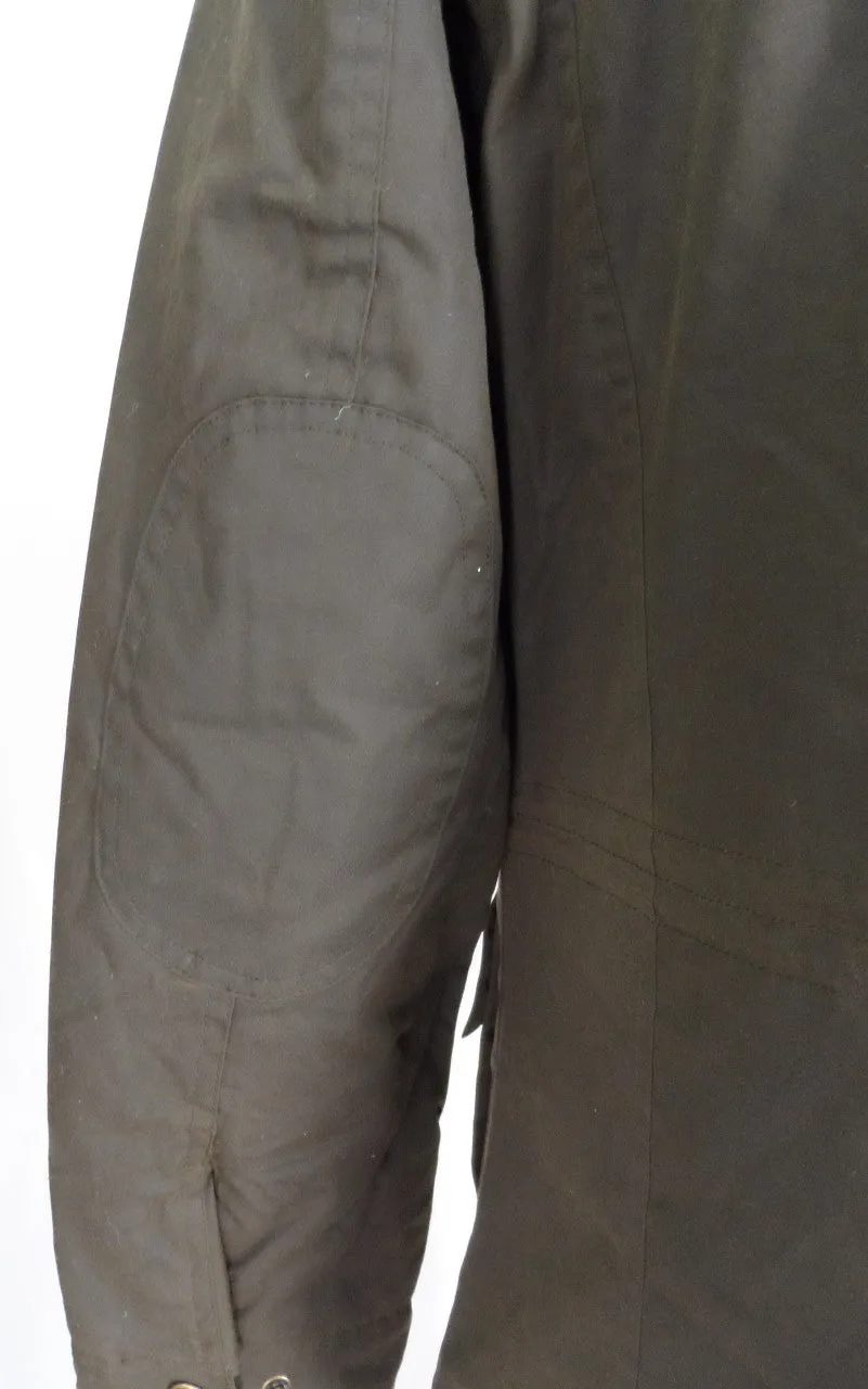 Relco Olive Green Waxed Military Style Coats