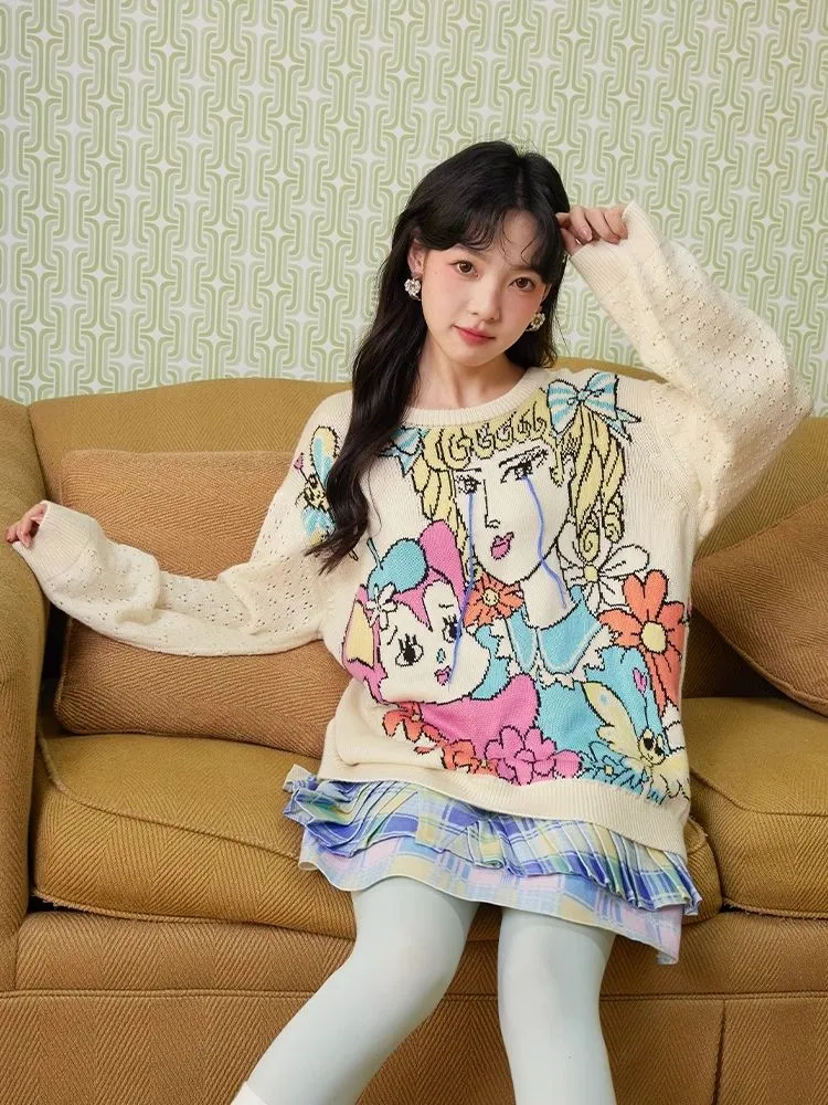 Reversible Knit Pullover【s0000004898】