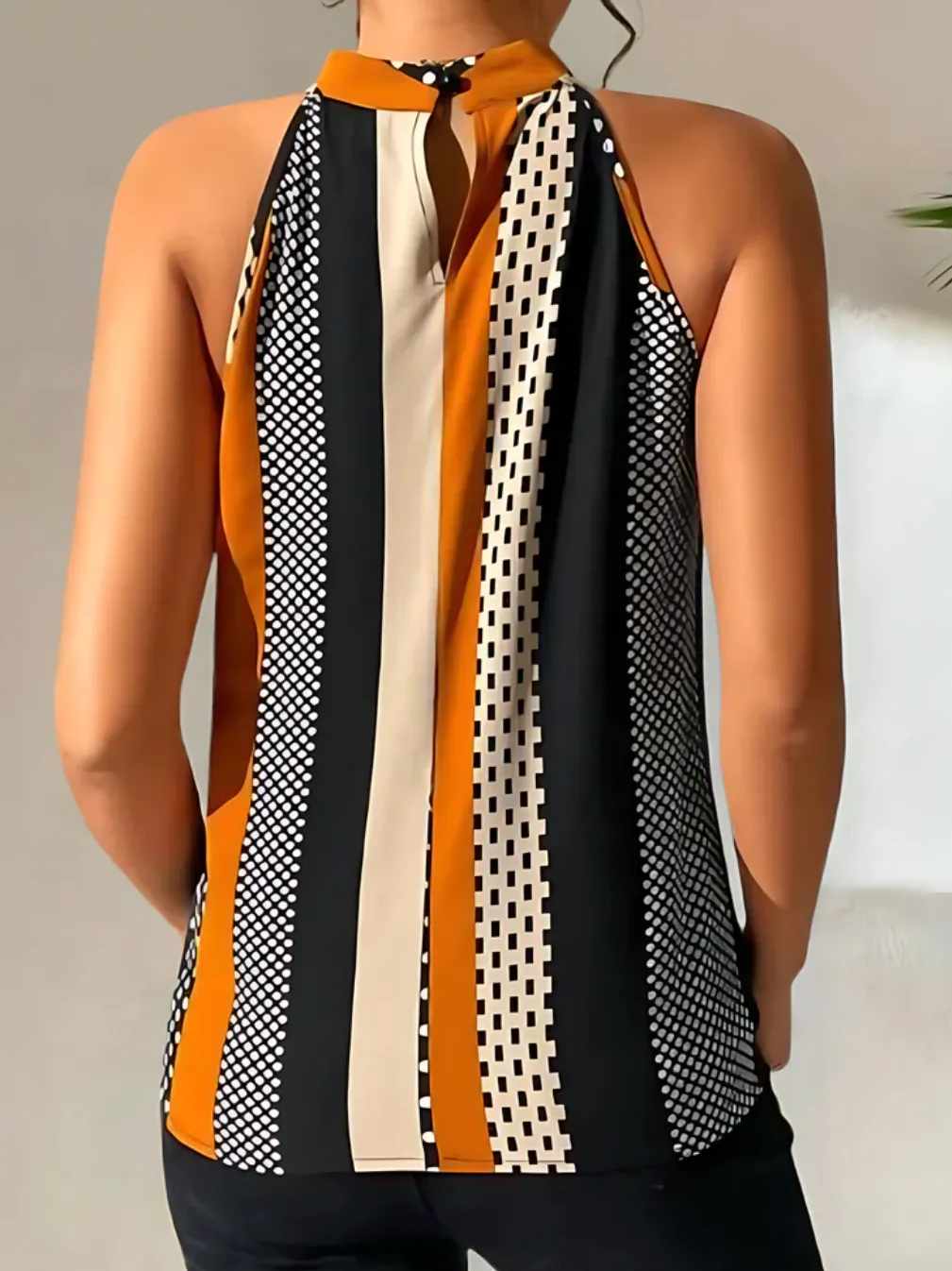 Rocío® | Sleeveless Tank Top With Polka Dots
