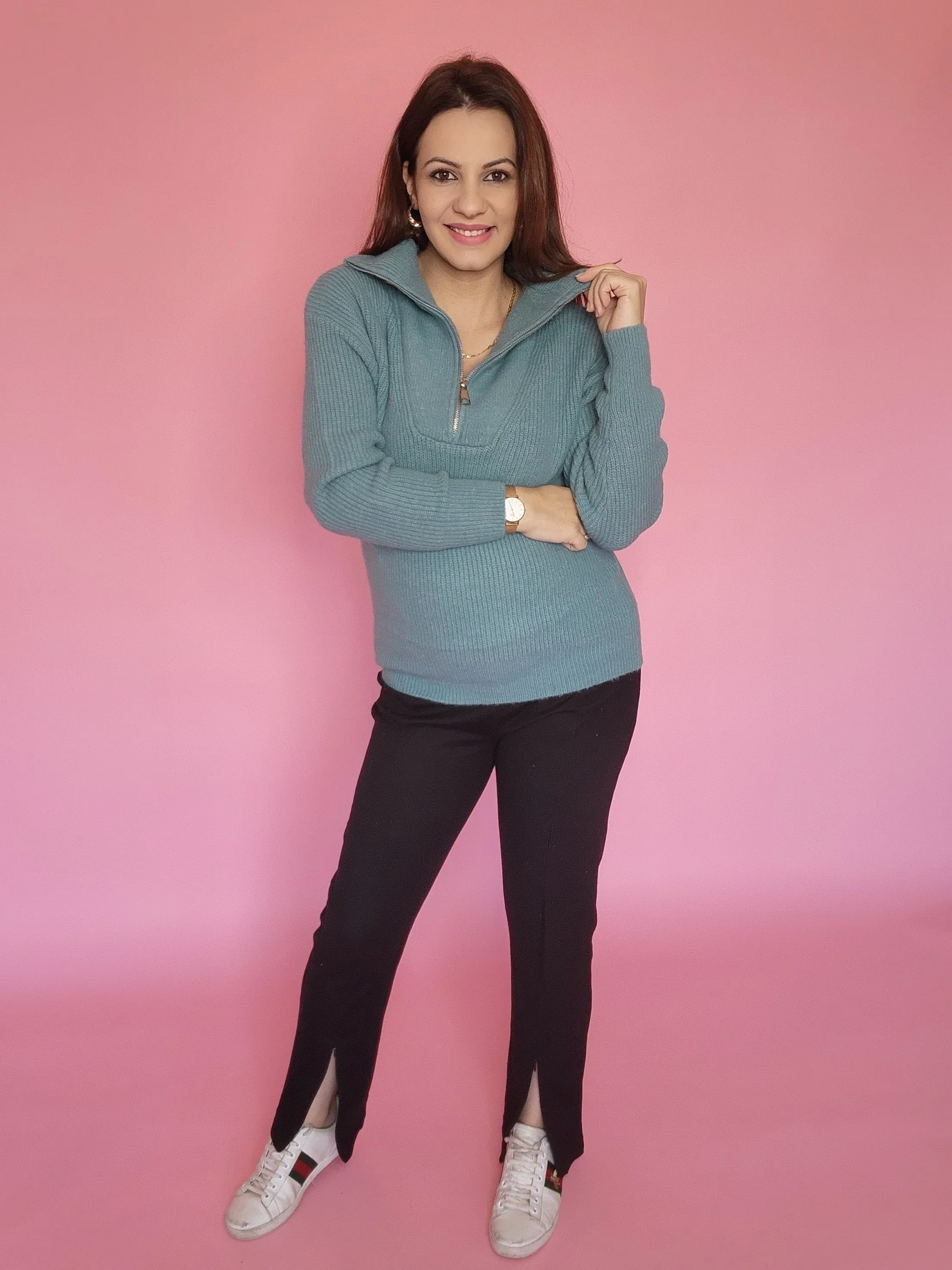 Rosalie Knit Green