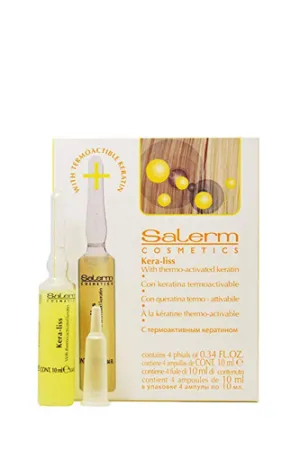 Salerm© Kera Liss 8 packs of 4 vials x 0.44oz