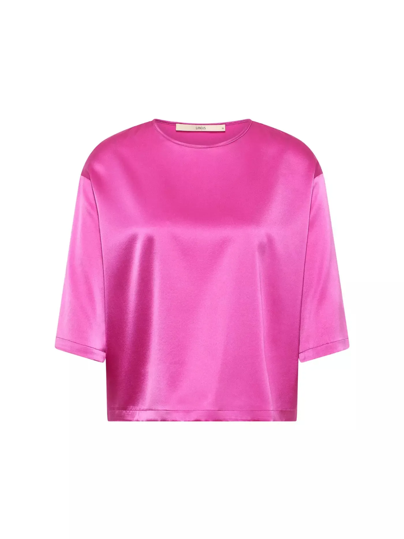 satin silk blouse in bloom