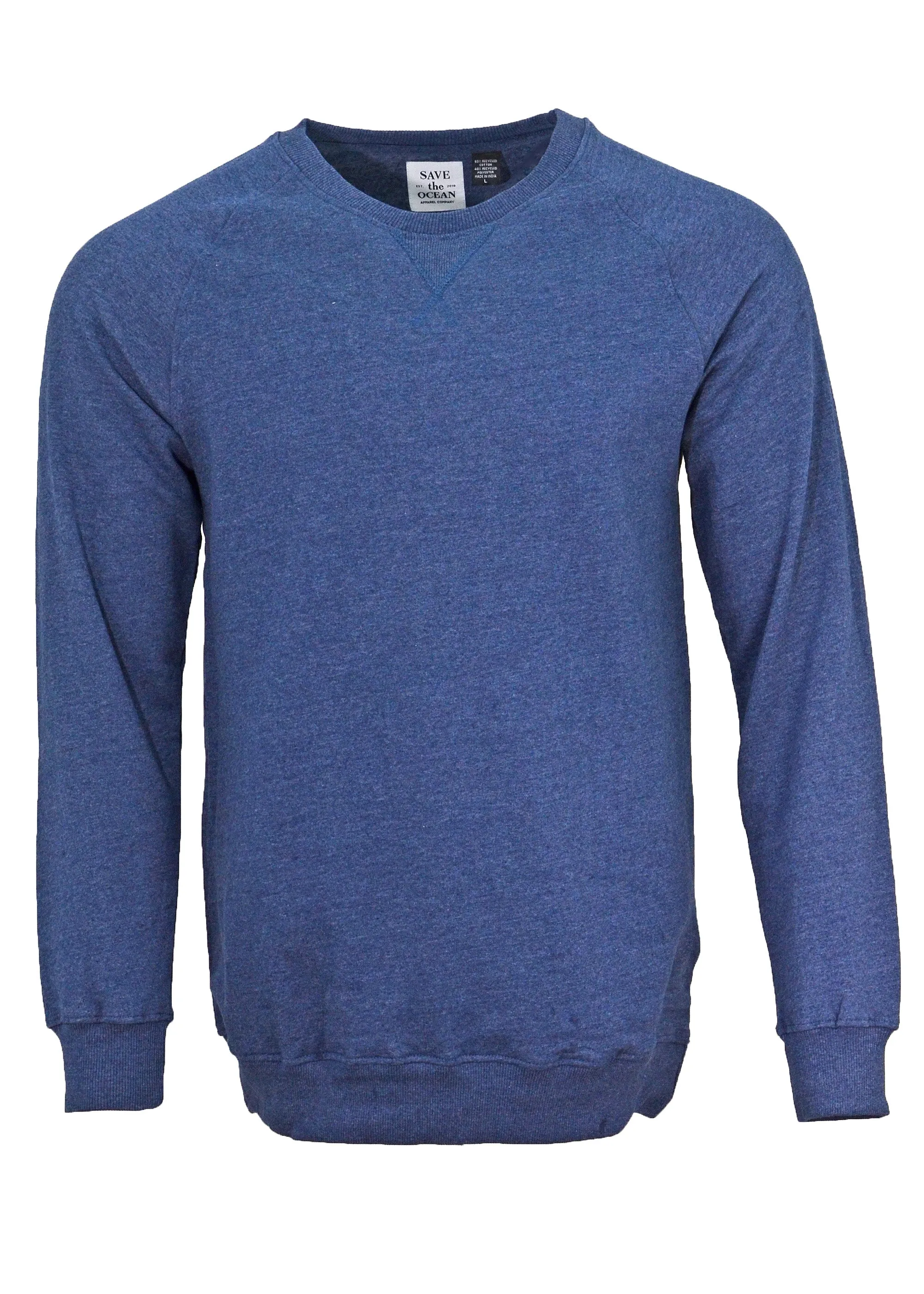 Save The Ocean Recycled Crew Sweater