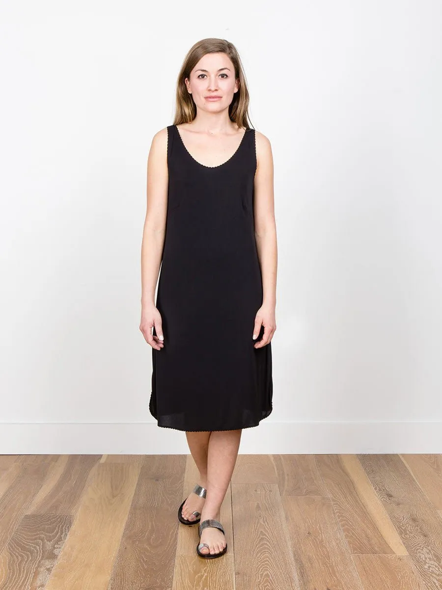 scalloped dress