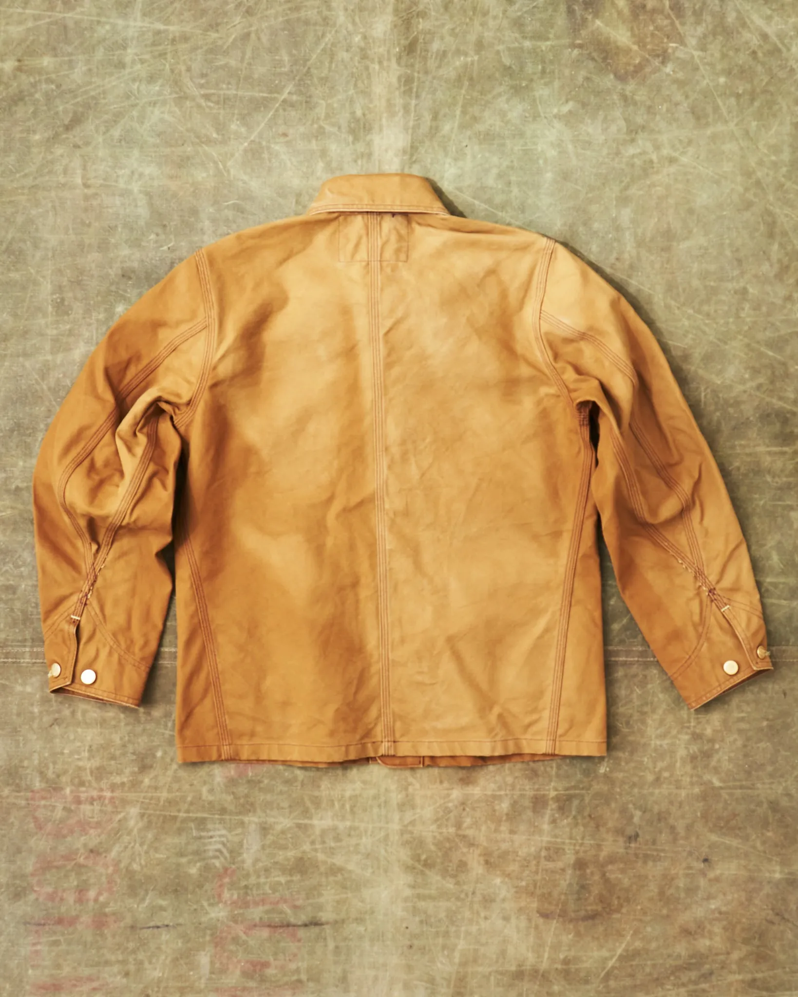 Second Hand Sugar Cane & Co. 13oz. Brown Duck Work Coat Size 36