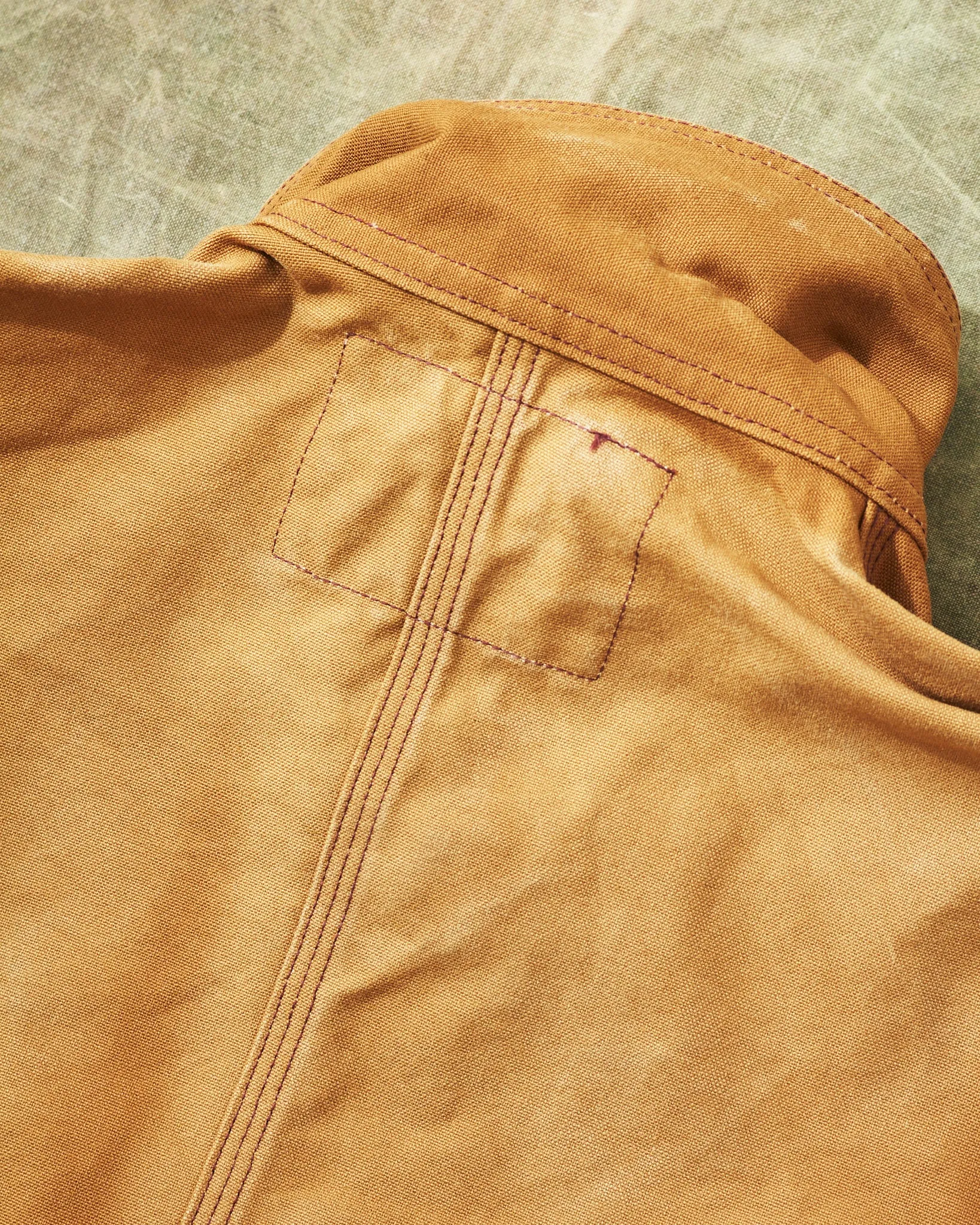 Second Hand Sugar Cane & Co. 13oz. Brown Duck Work Coat Size 36