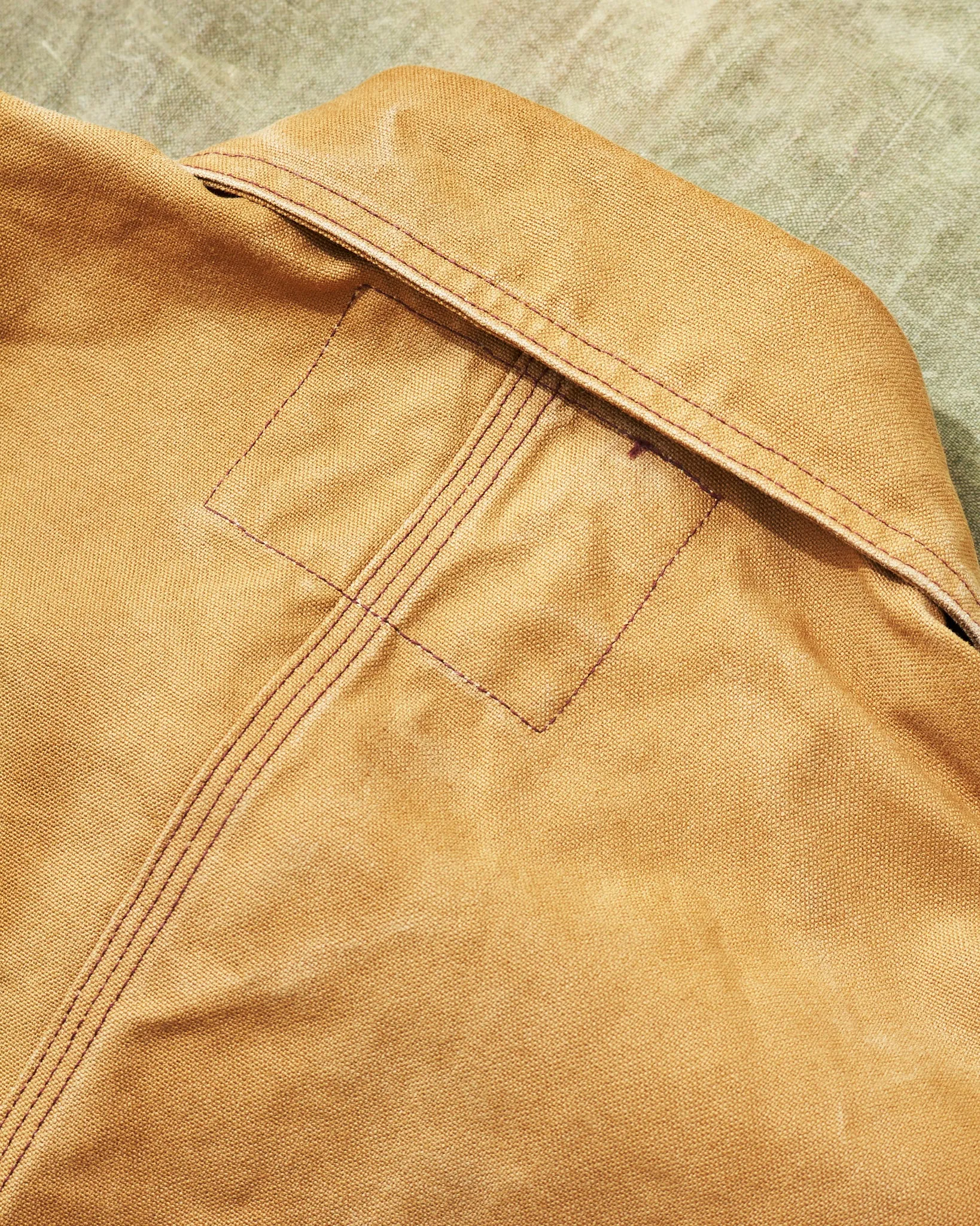 Second Hand Sugar Cane & Co. 13oz. Brown Duck Work Coat Size 36