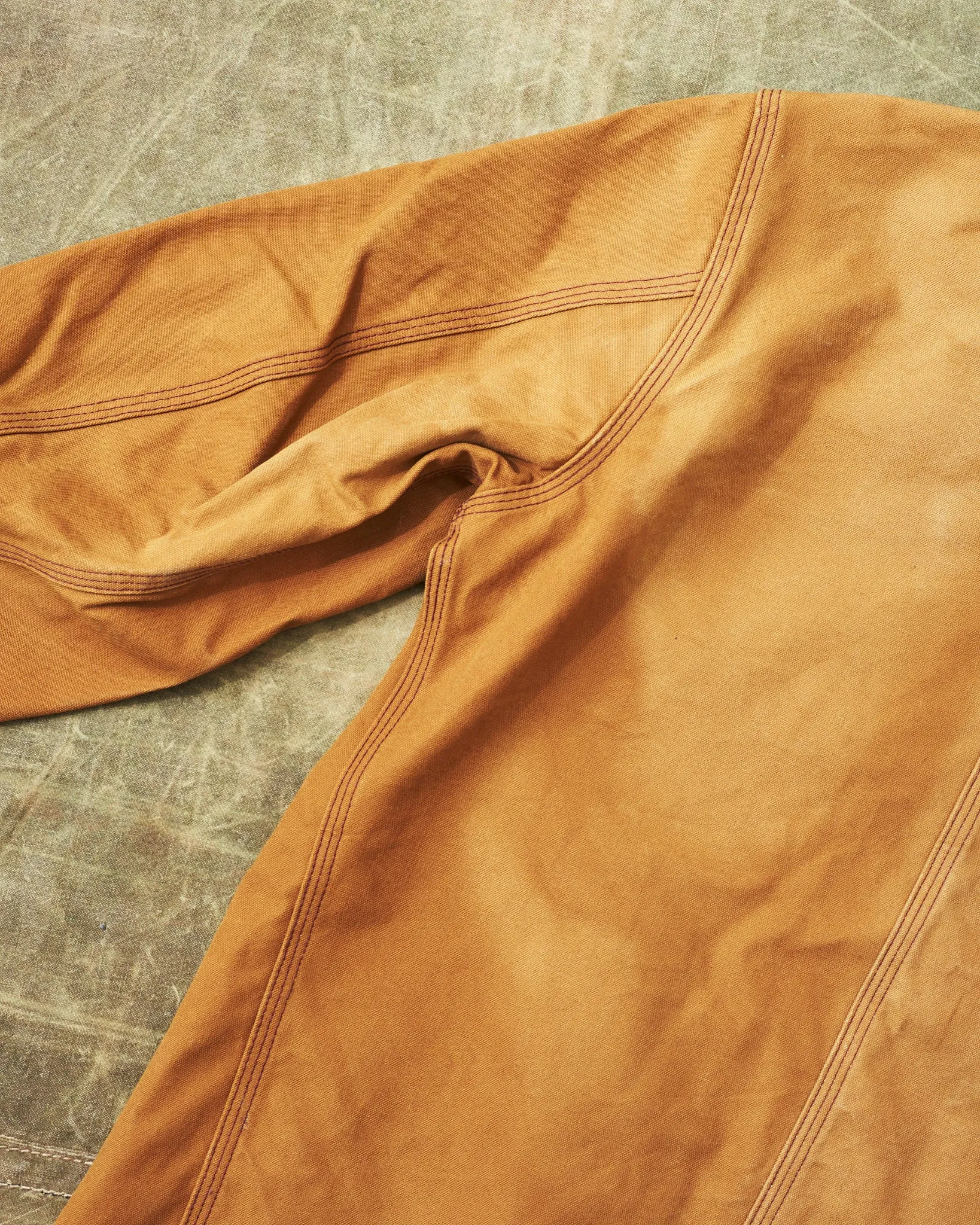 Second Hand Sugar Cane & Co. 13oz. Brown Duck Work Coat Size 36