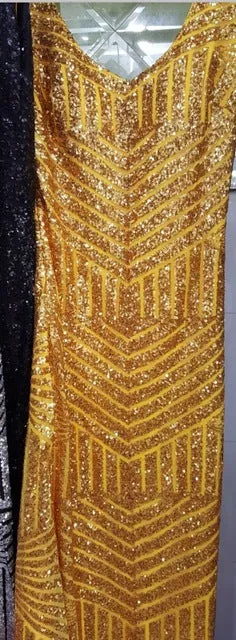 Sequined Lace Party gowns Long Evening Dress