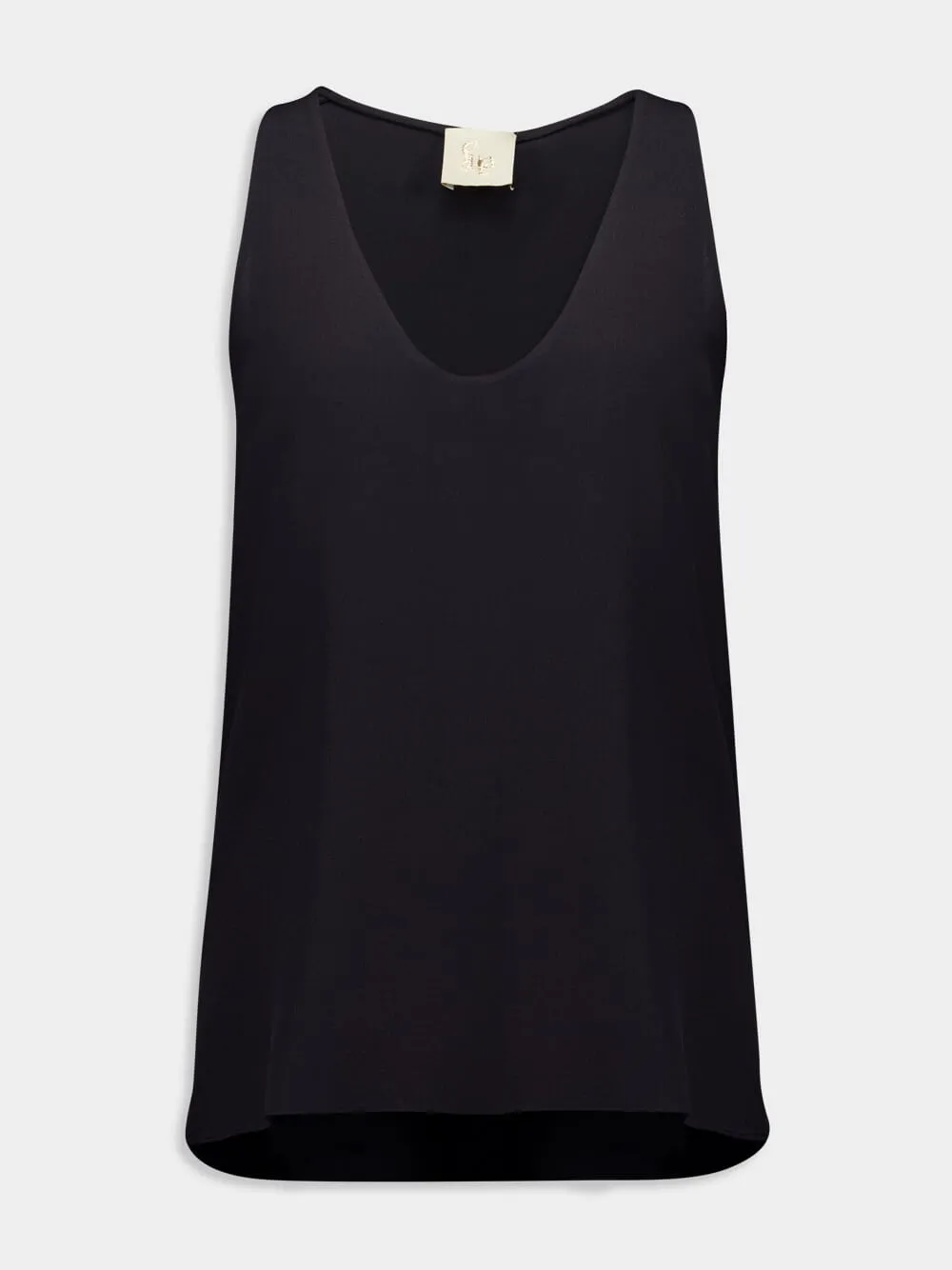 Serena Silk Crepe Tap Shoe Top
