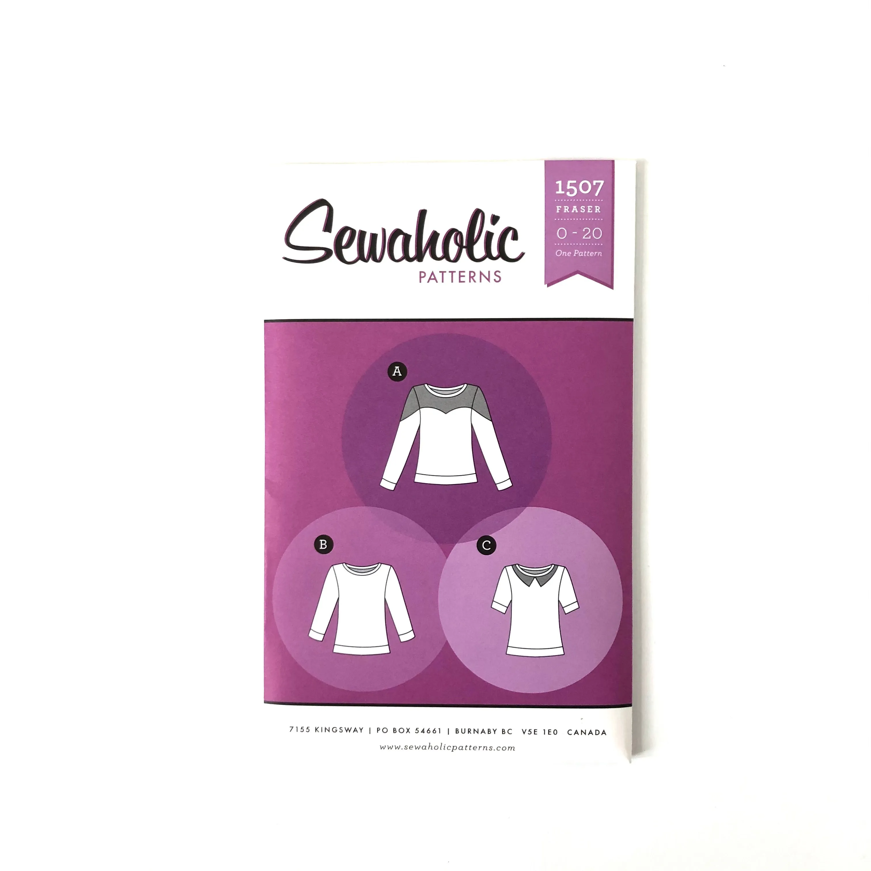 Sewaholic Patterns : Fraser Sweatshirt
