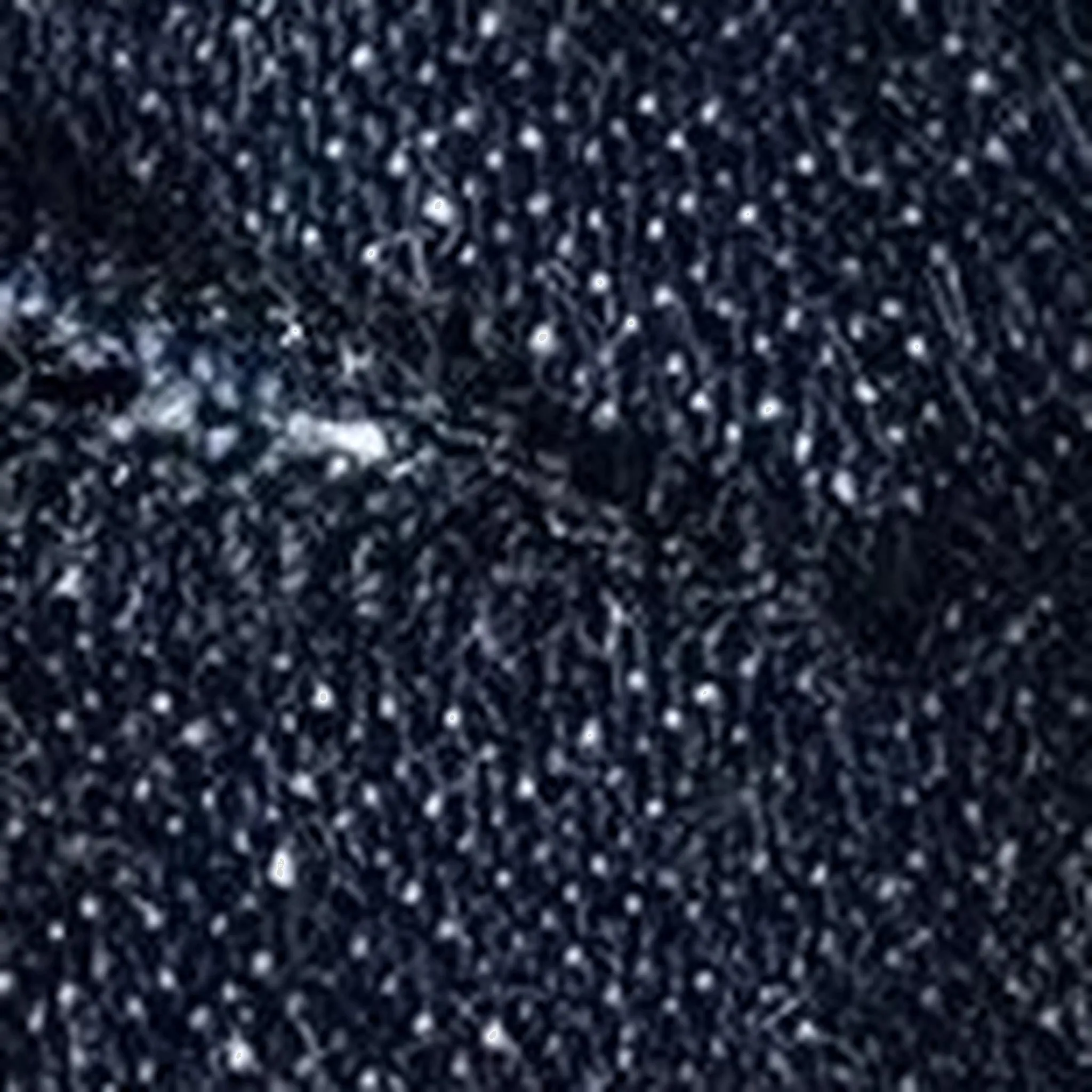 Shawl collar selvedge men's jean chore jacket
